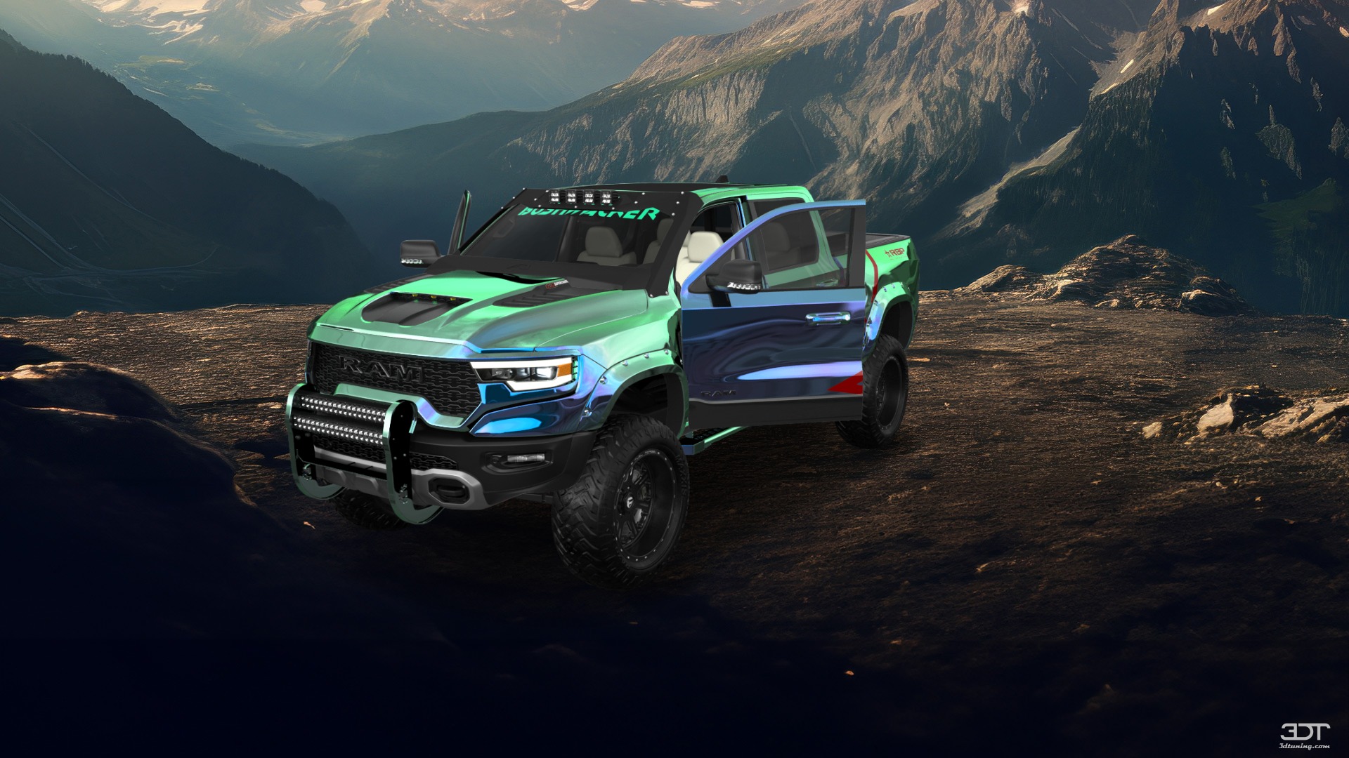 Dodge Ram 1500 TRX 4 Door pickup truck 2021