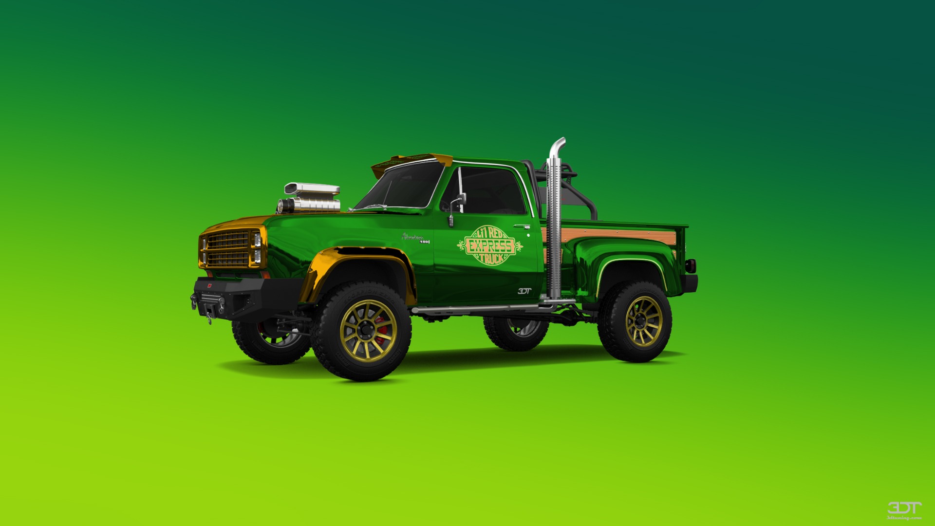 Dodge Lil Red Express 2 Door pickup truck 1979