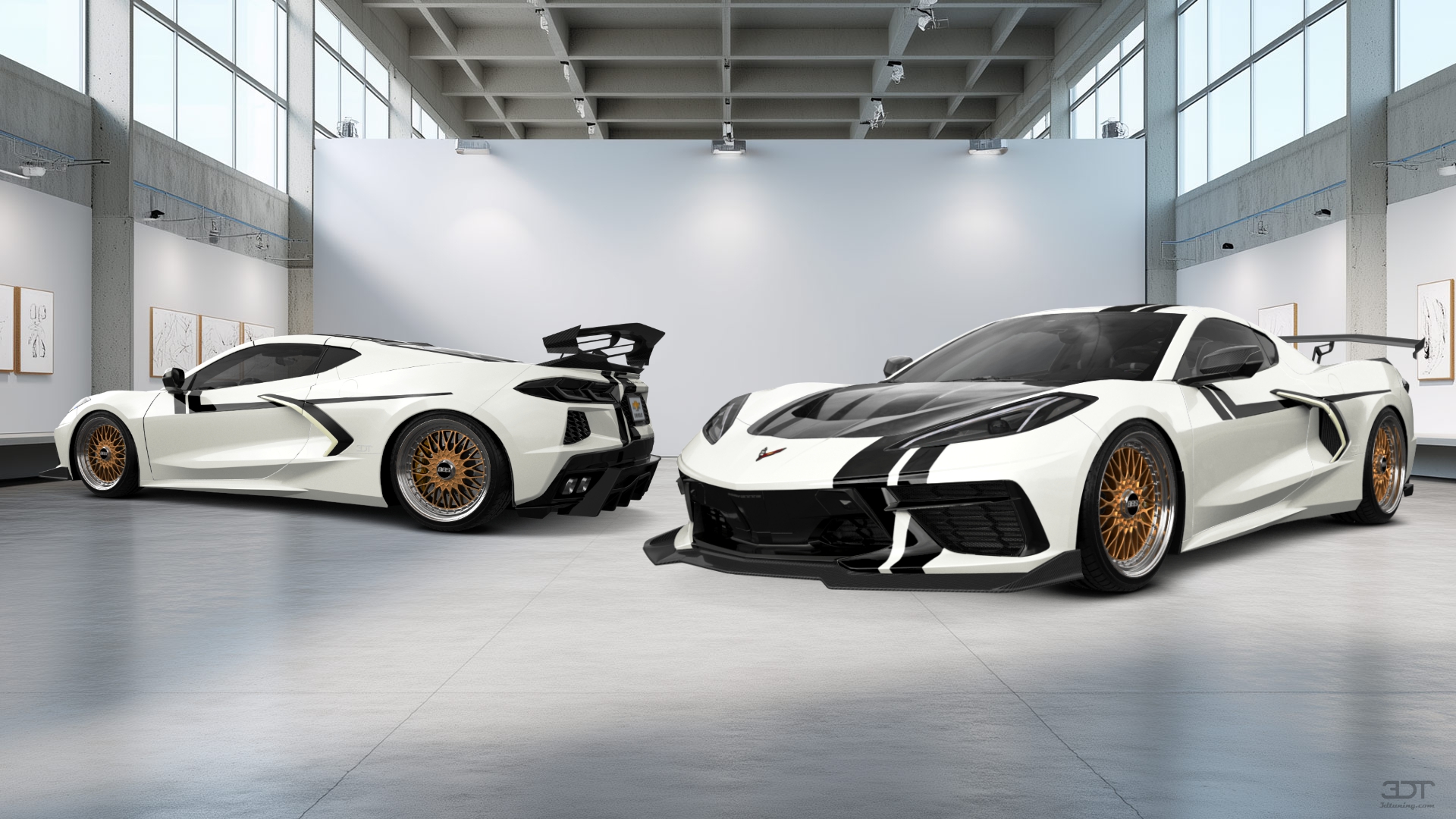 Chevrolet Corvette 2 door targa top 2020 tuning