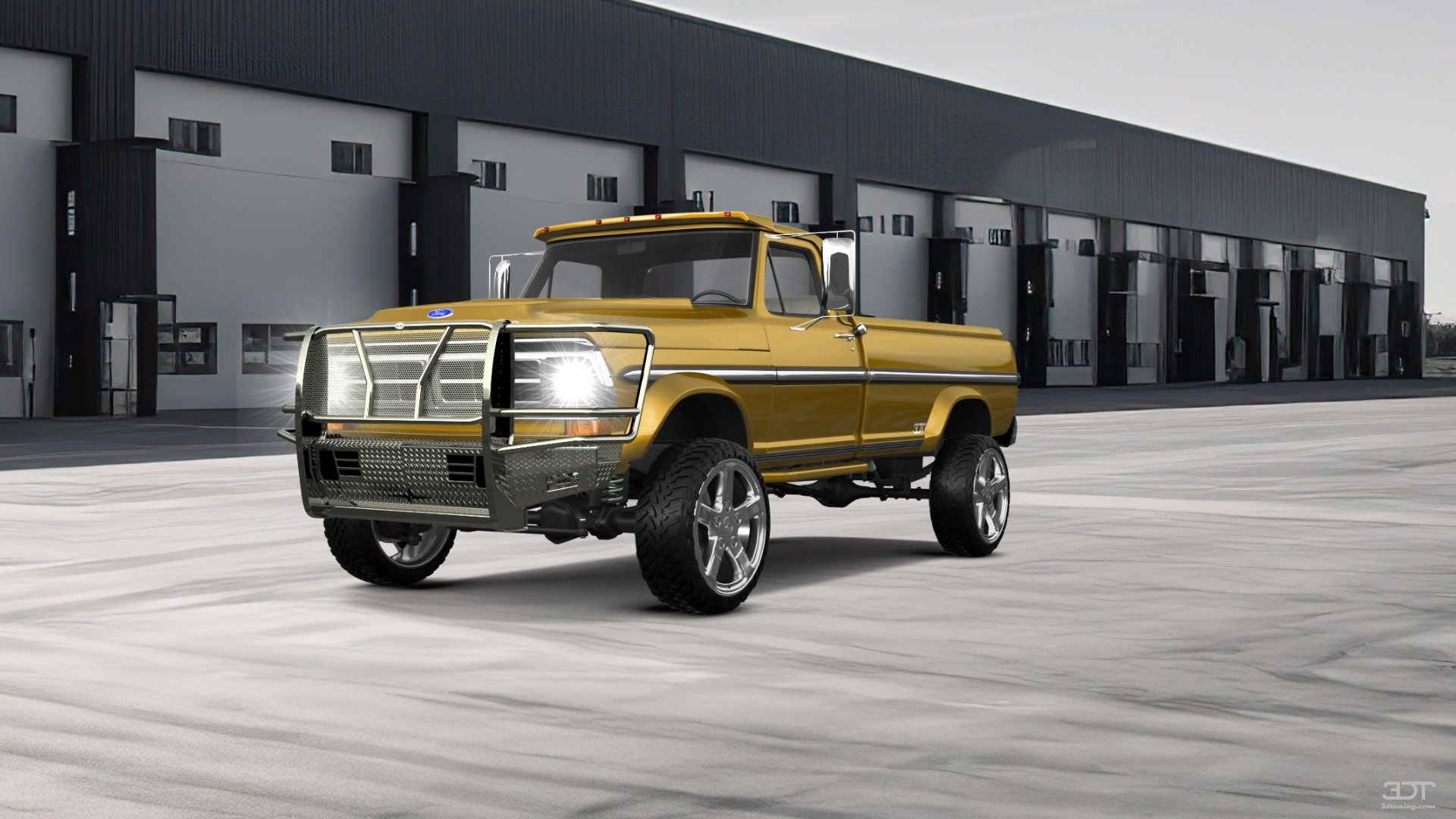 Ford F-250 2 Door pickup truck 1971