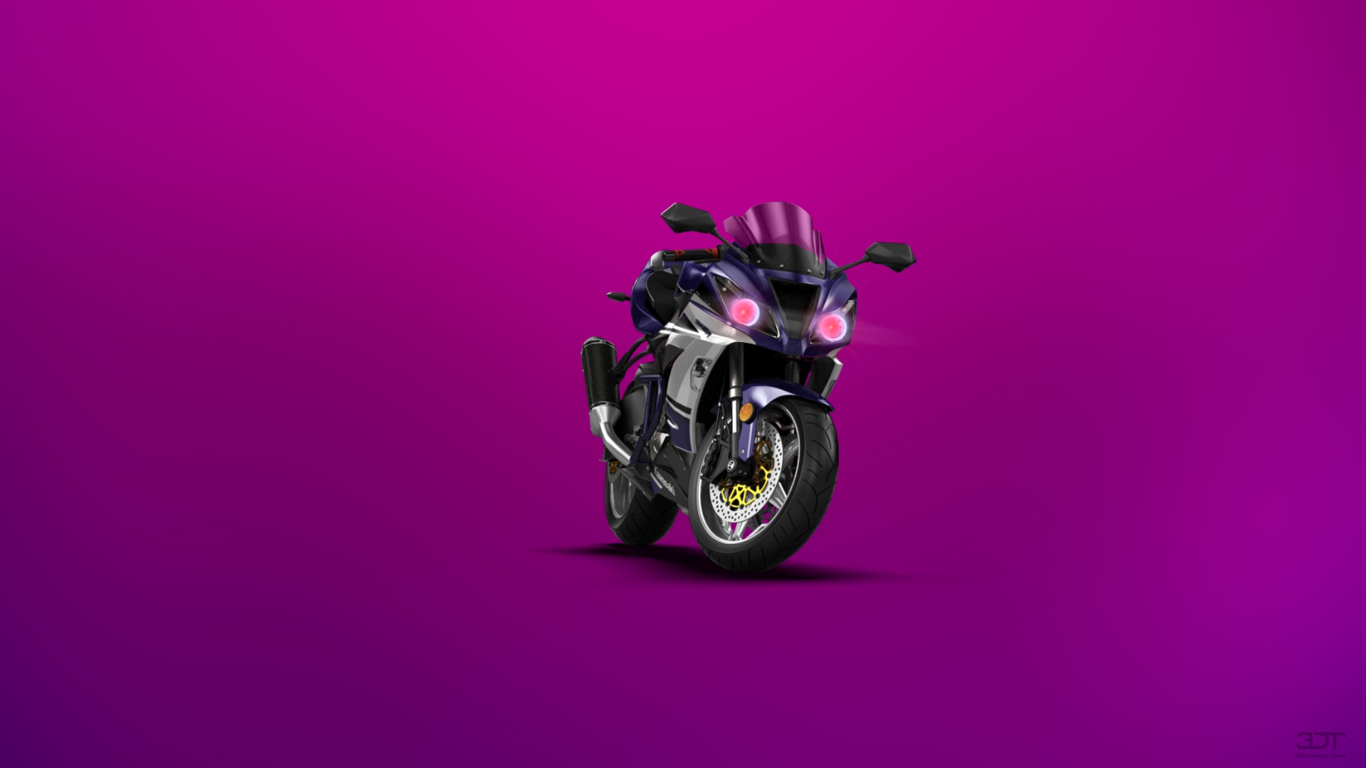 Kawasaki Ninja ZX 6R Sport Bike 2015 tuning