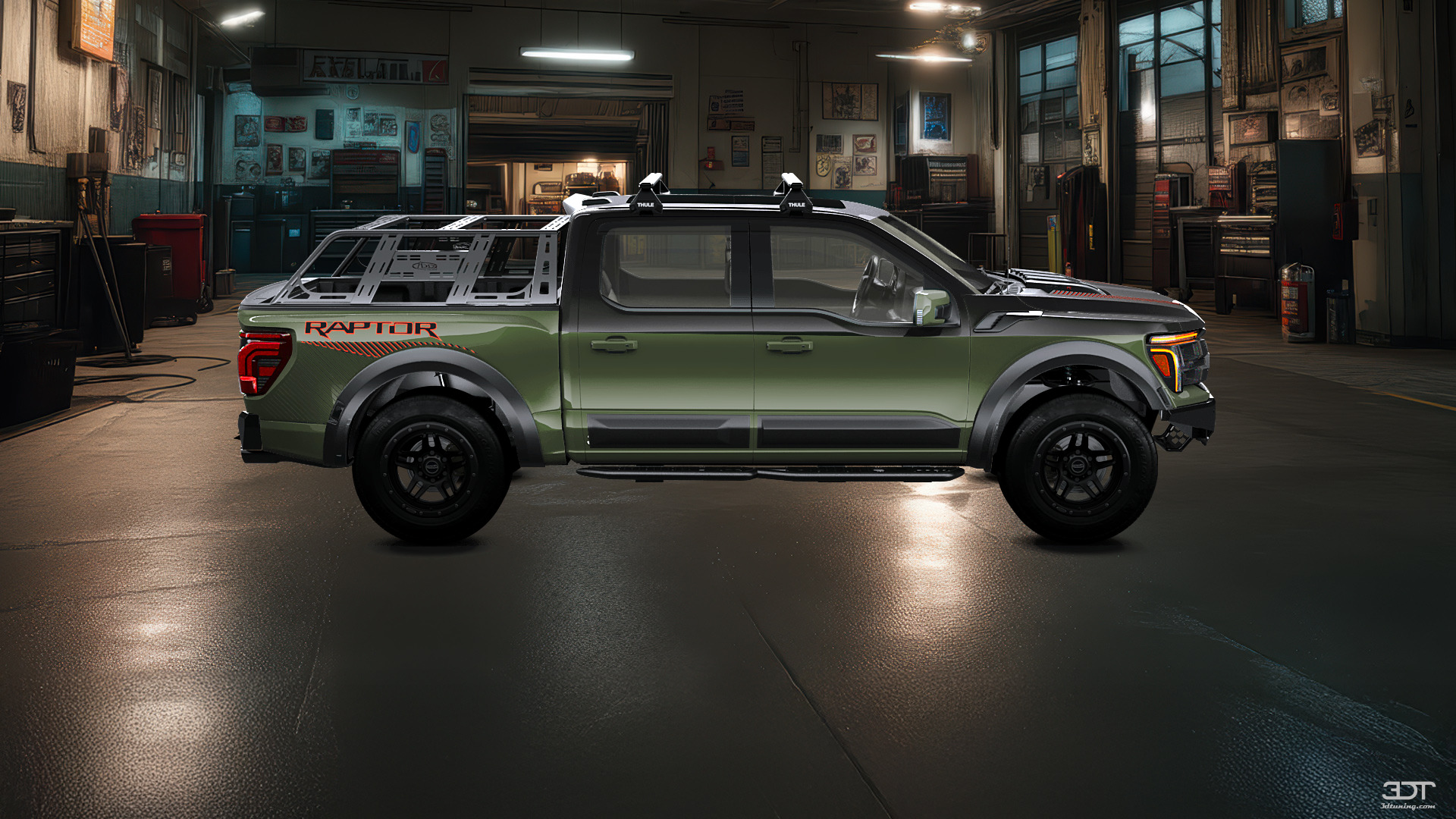 Ford F-150 Raptor 4 Door pickup truck 2024 tuning