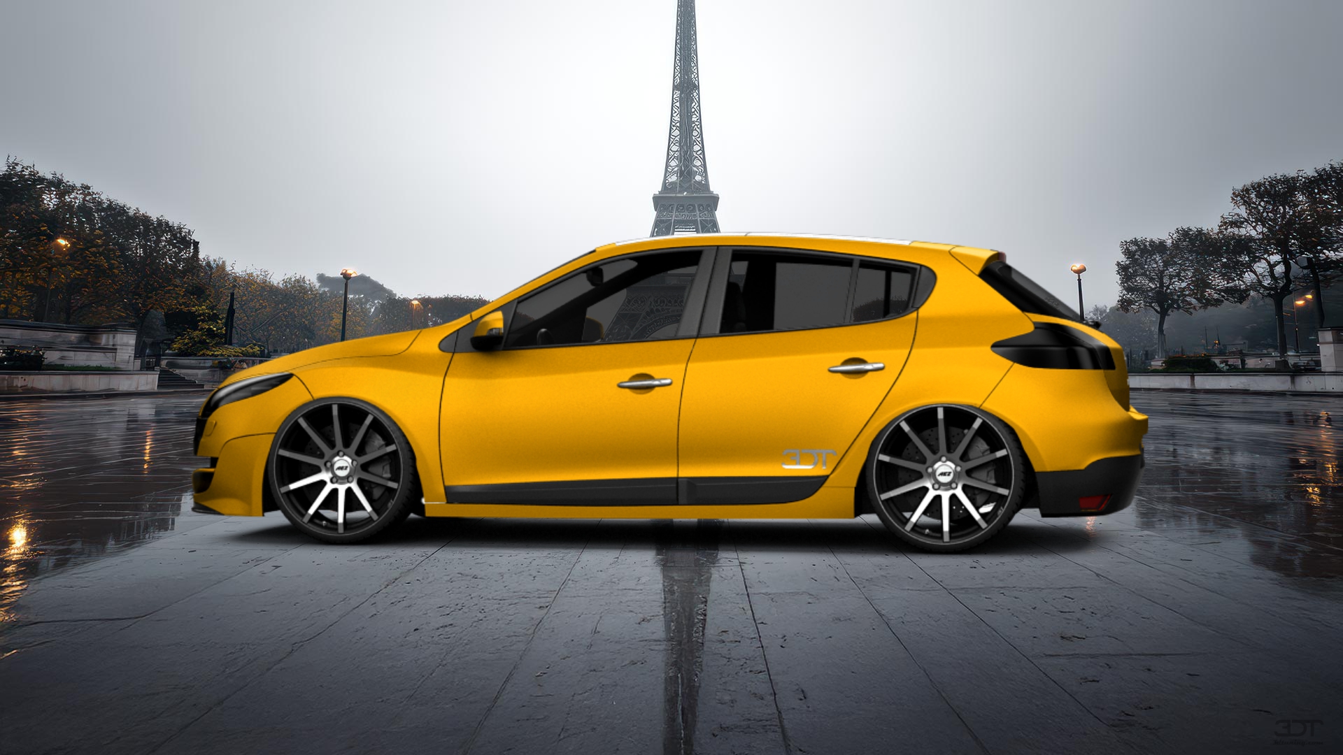 Renault Megane 5 Door Hatchback 2011 tuning