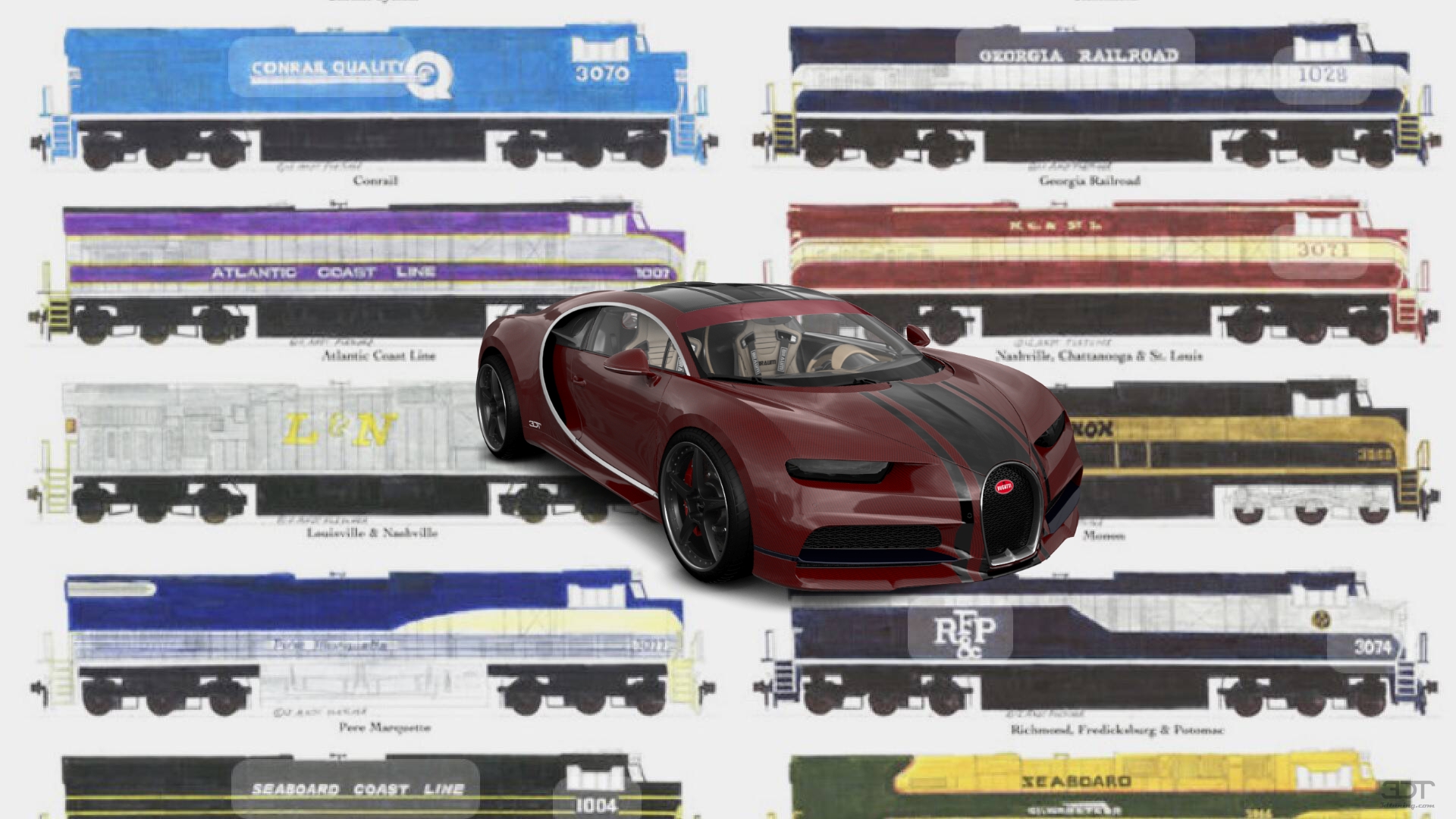 Bugatti Chiron 2 Door Coupe 2016