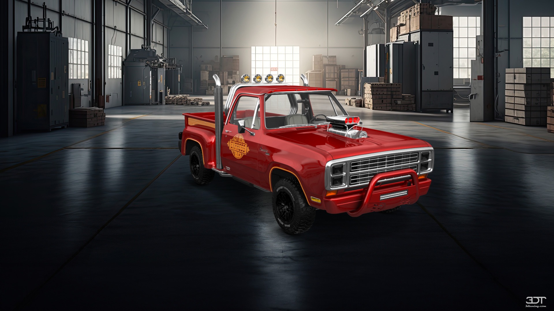 Dodge Lil Red Express 2 Door pickup truck 1979 tuning