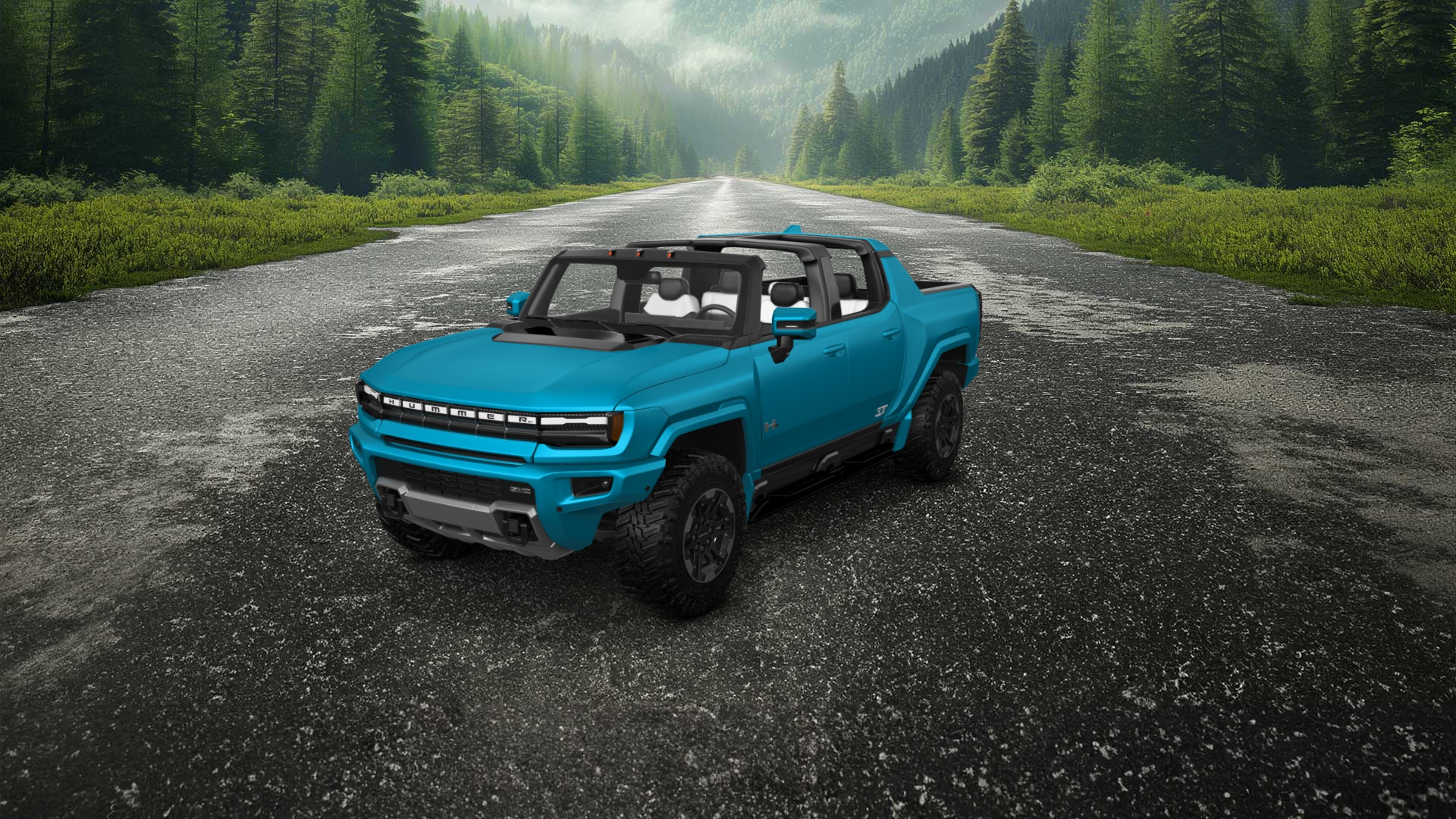GMC Hummer EV 4 Door pickup truck 2021