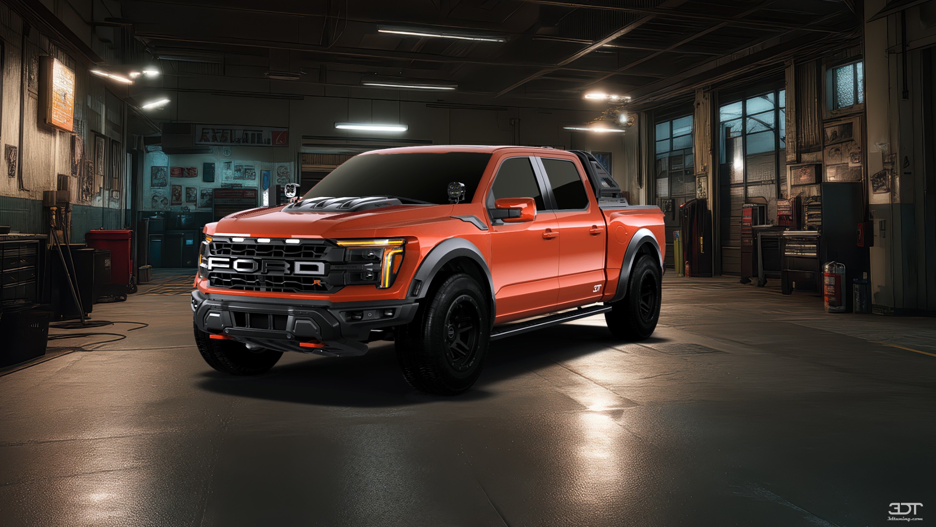 Ford F-150 Raptor 4 Door pickup truck 2024 tuning