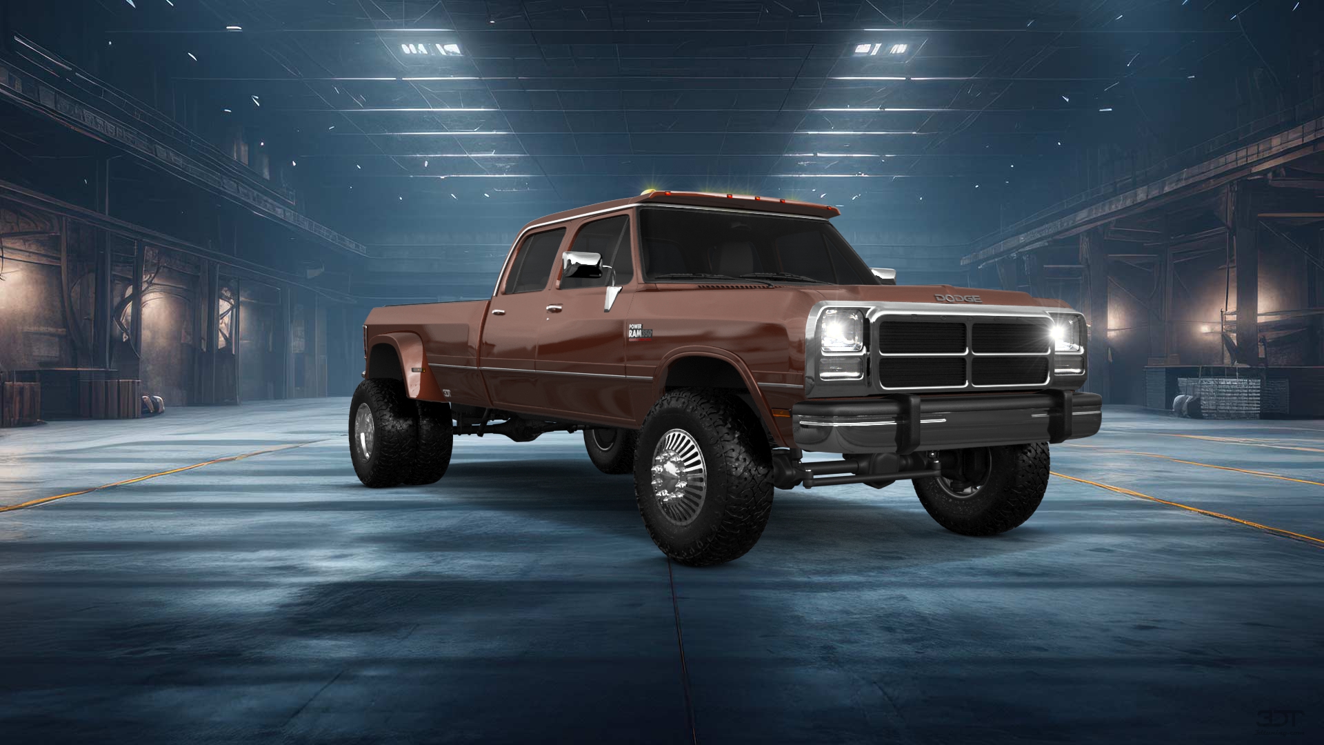 Dodge Ram 350 4 Door pickup truck 1991