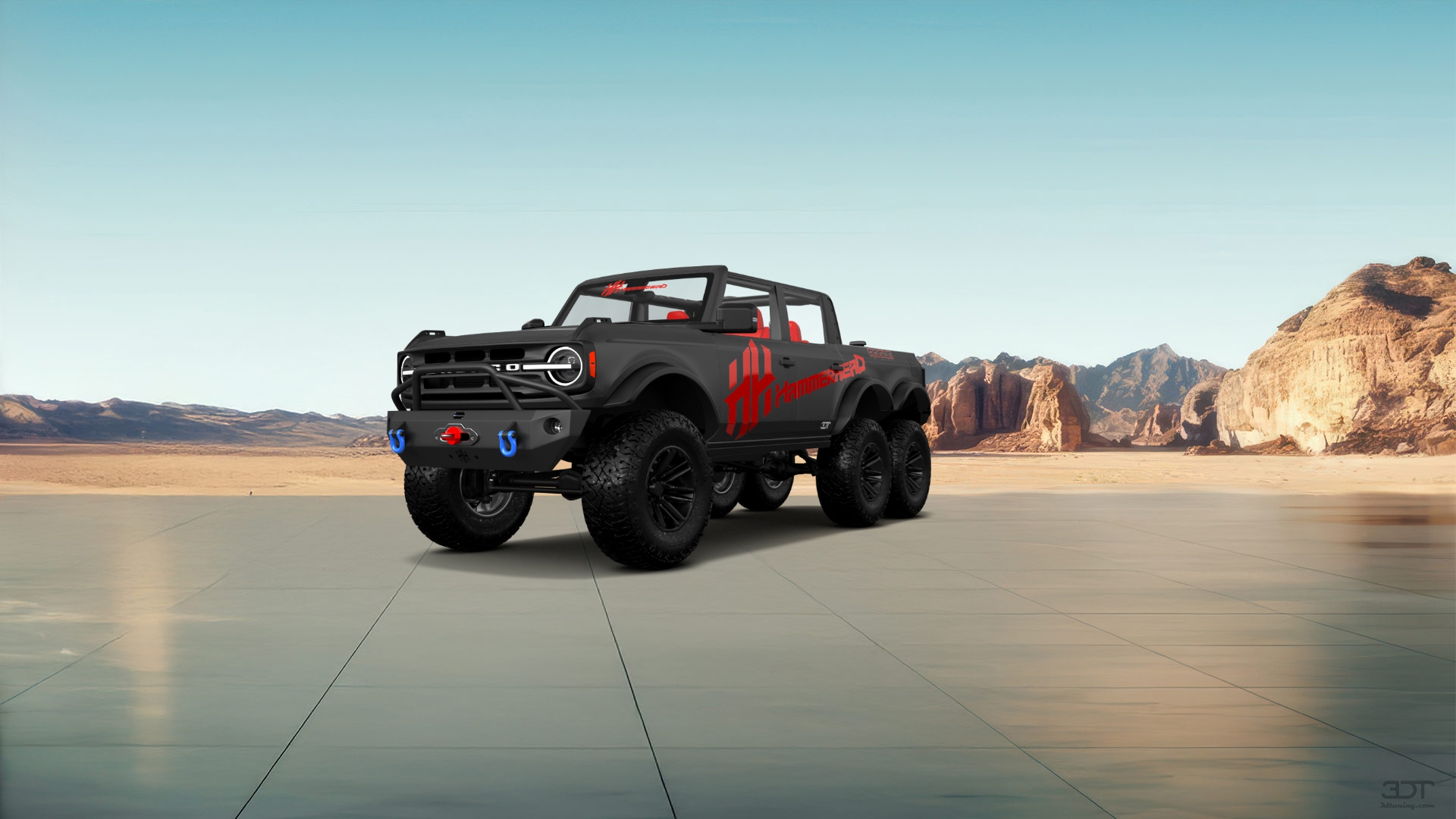 Ford Bronco 6X6 4 Door pickup truck 2021 tuning