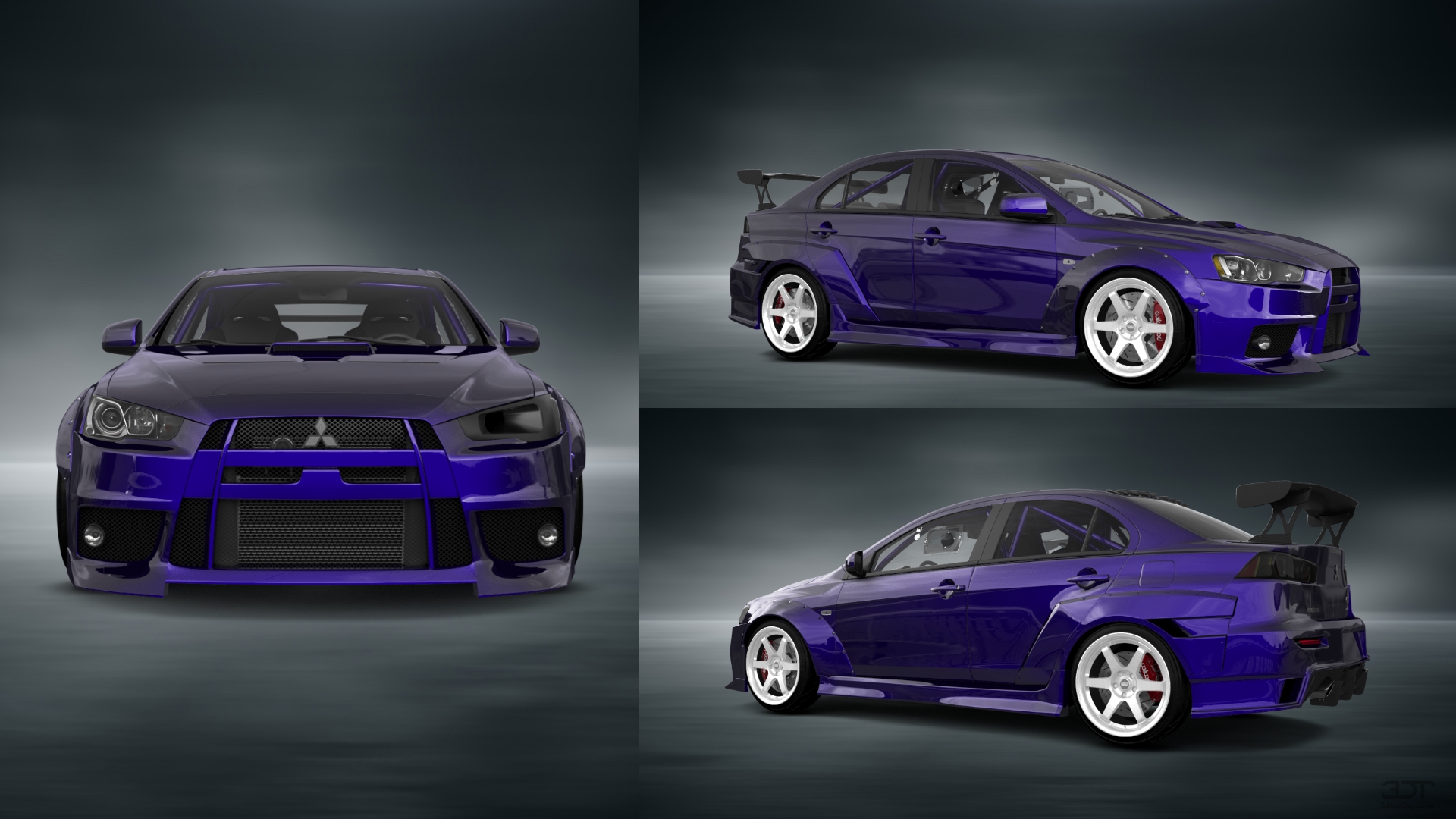 Mitsubishi Lancer Evolution X Sedan 2008 tuning