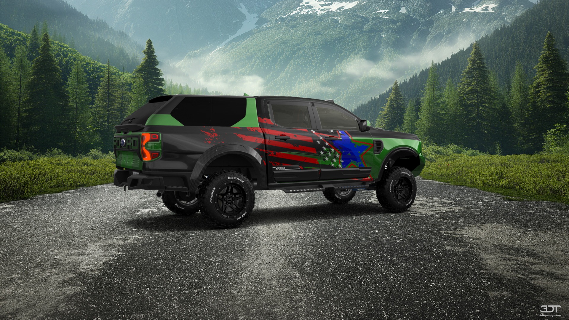 Ford Ranger 4 Door pickup truck 2022 Images