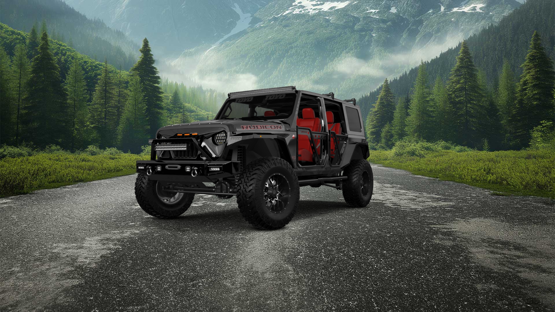 Jeep Wrangler Rubicon JL 4 Door SUV 2017 Images