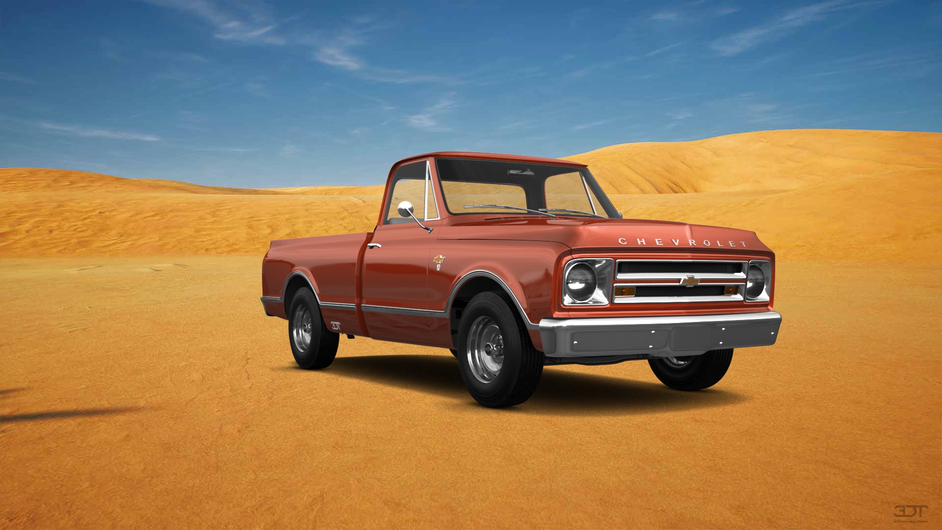 Chevrolet C-10 Cheyenne challenge 2 Door pickup truck 3967