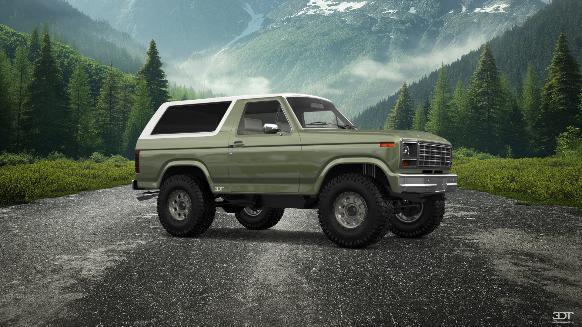 Ford Bronco 3 Door SUV 1980