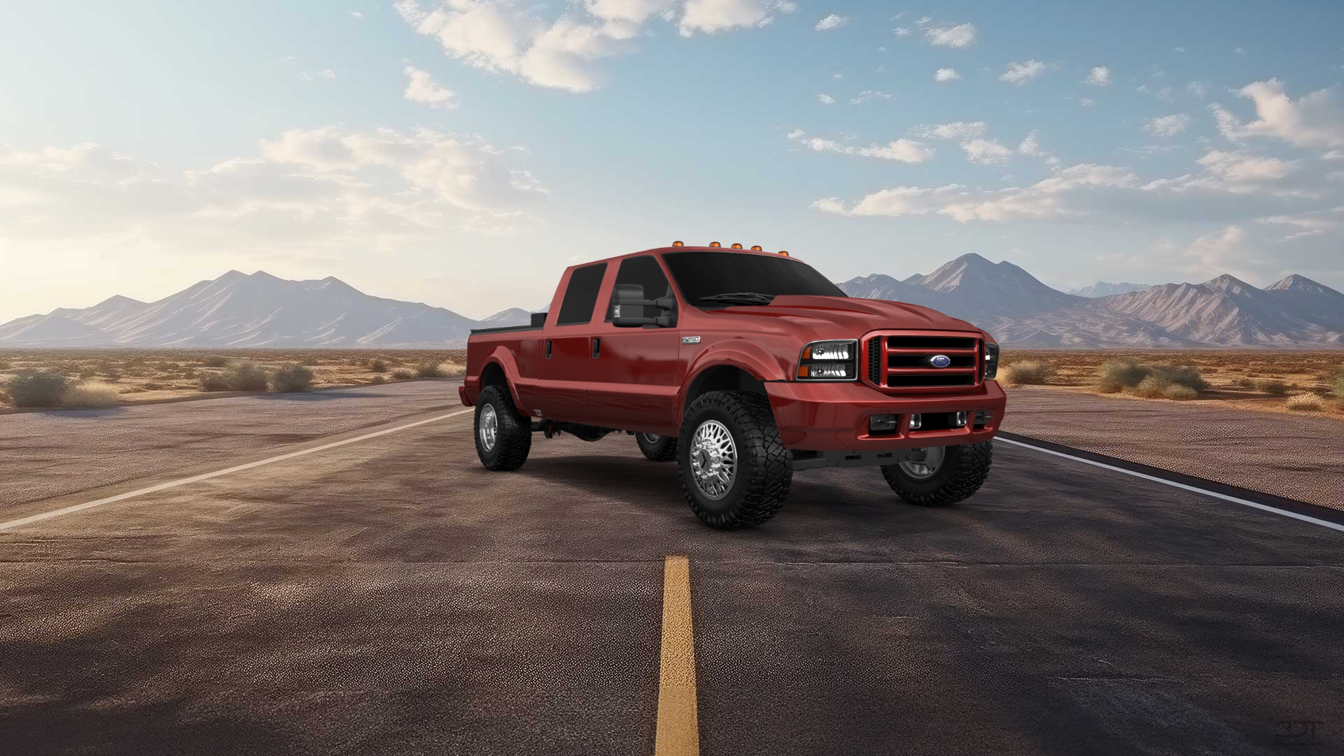 Ford F-250 Crew Cab 4 Door pickup truck 1999