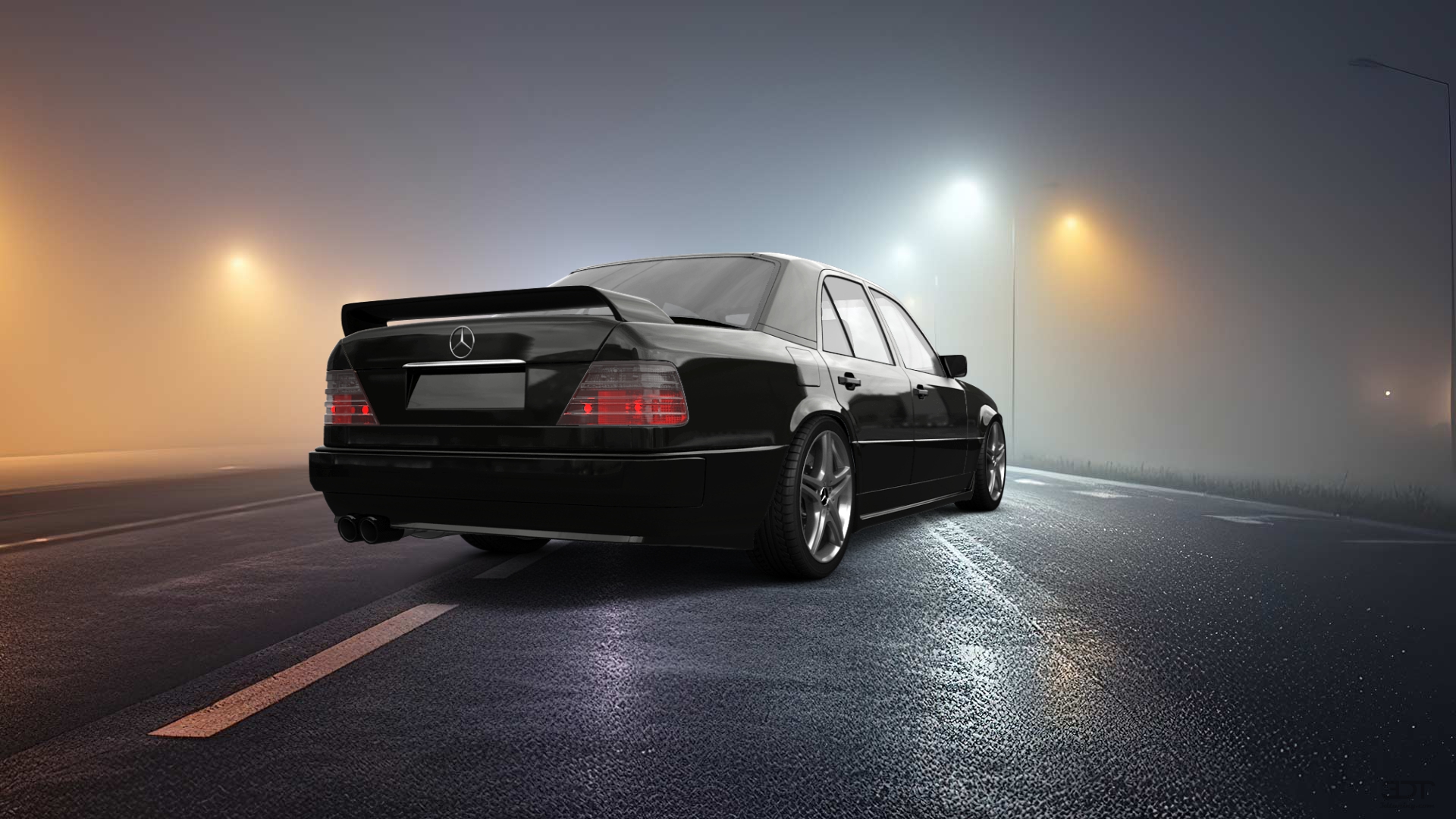Mercedes E-Class Sedan 1984 tuning