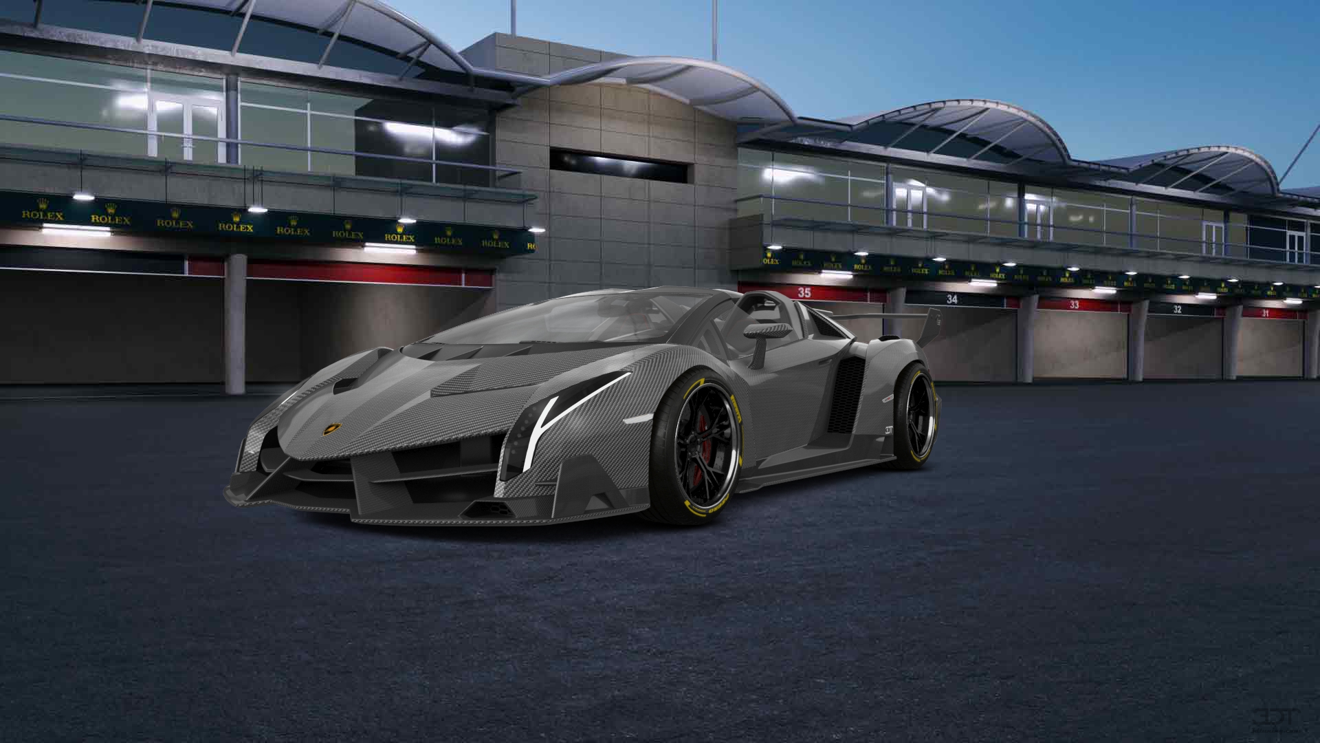 Lamborghini Veneno Roadster 2013 tuning
