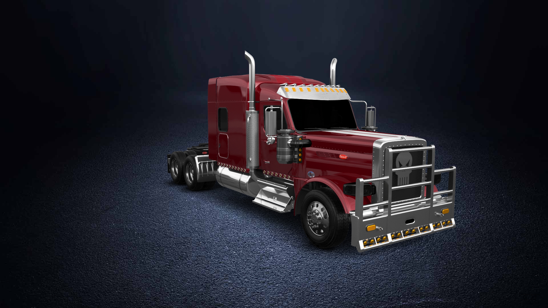 Peterbilt 589 Sleeper Cab Truck 2024 tuning