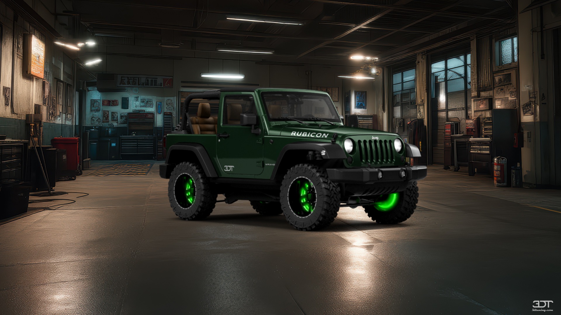 Jeep Wrangler Rubicon Convertible 2012 tuning