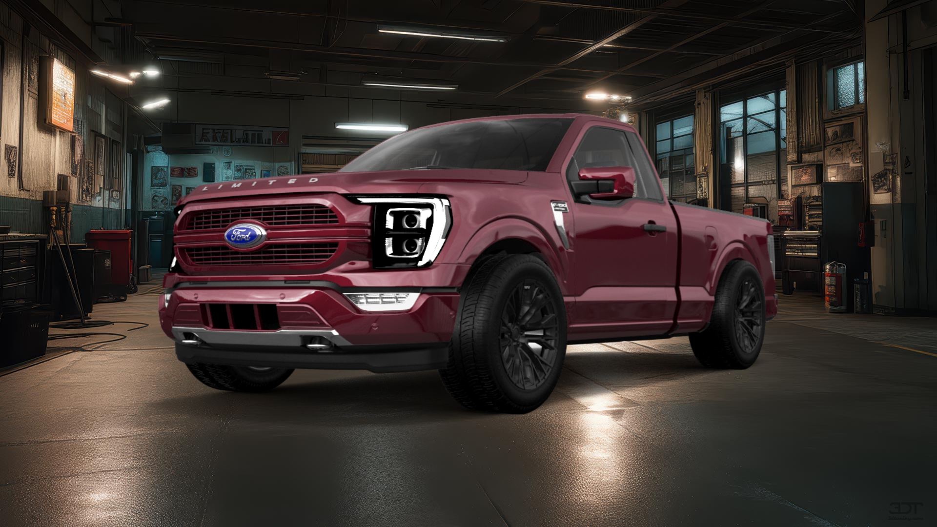 Ford F-150 6.5 box Truck 2022 tuning