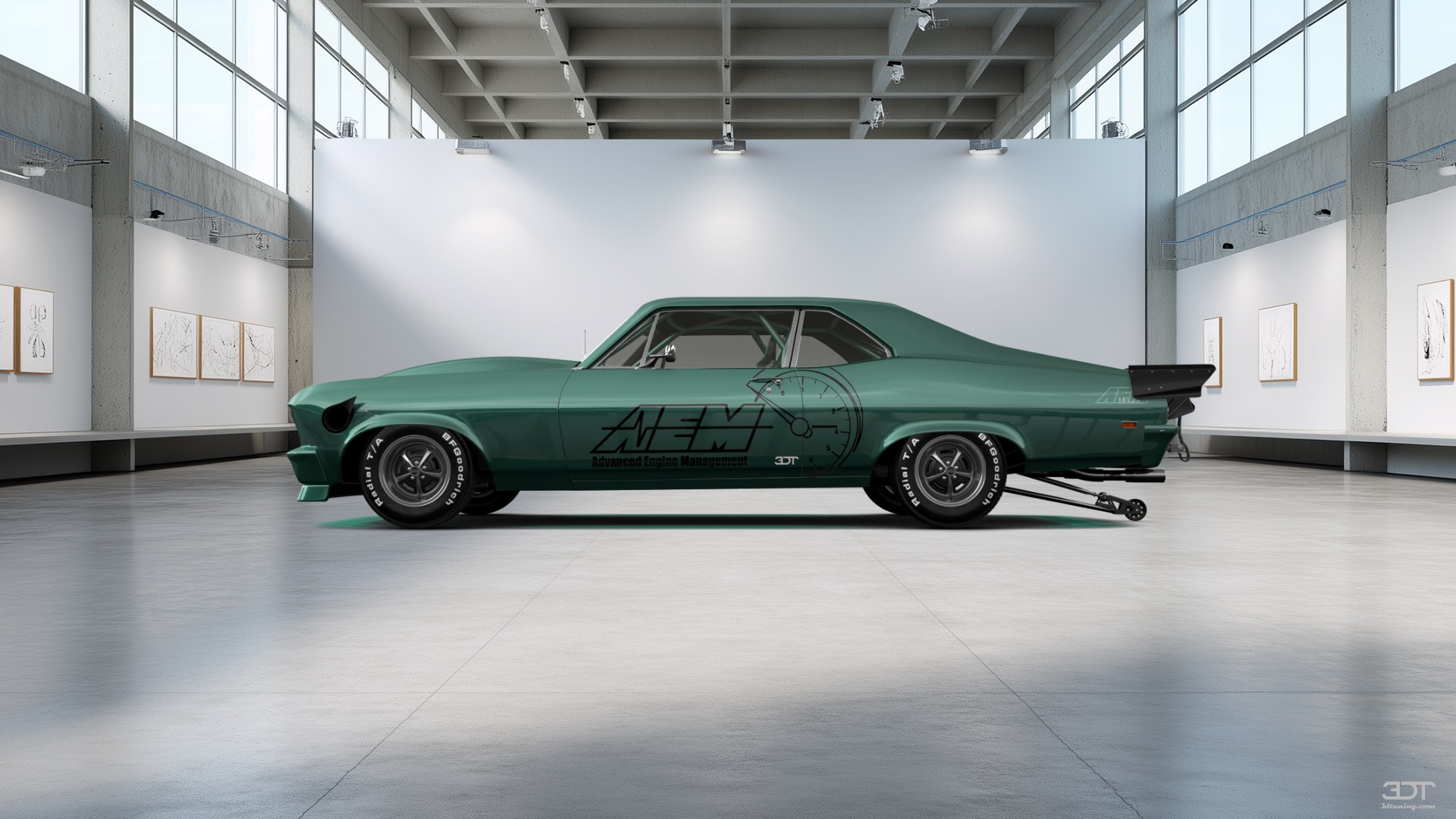 Tuning Chevrolet Chevy II Nova 2 Door Coupe 1968
