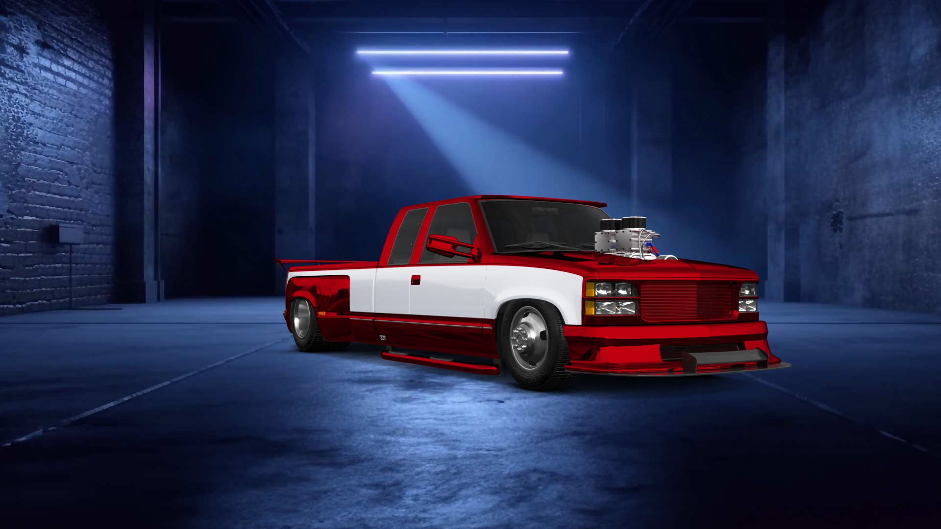 Chevrolet K3500 Extended Cab Pickup Truck 1988