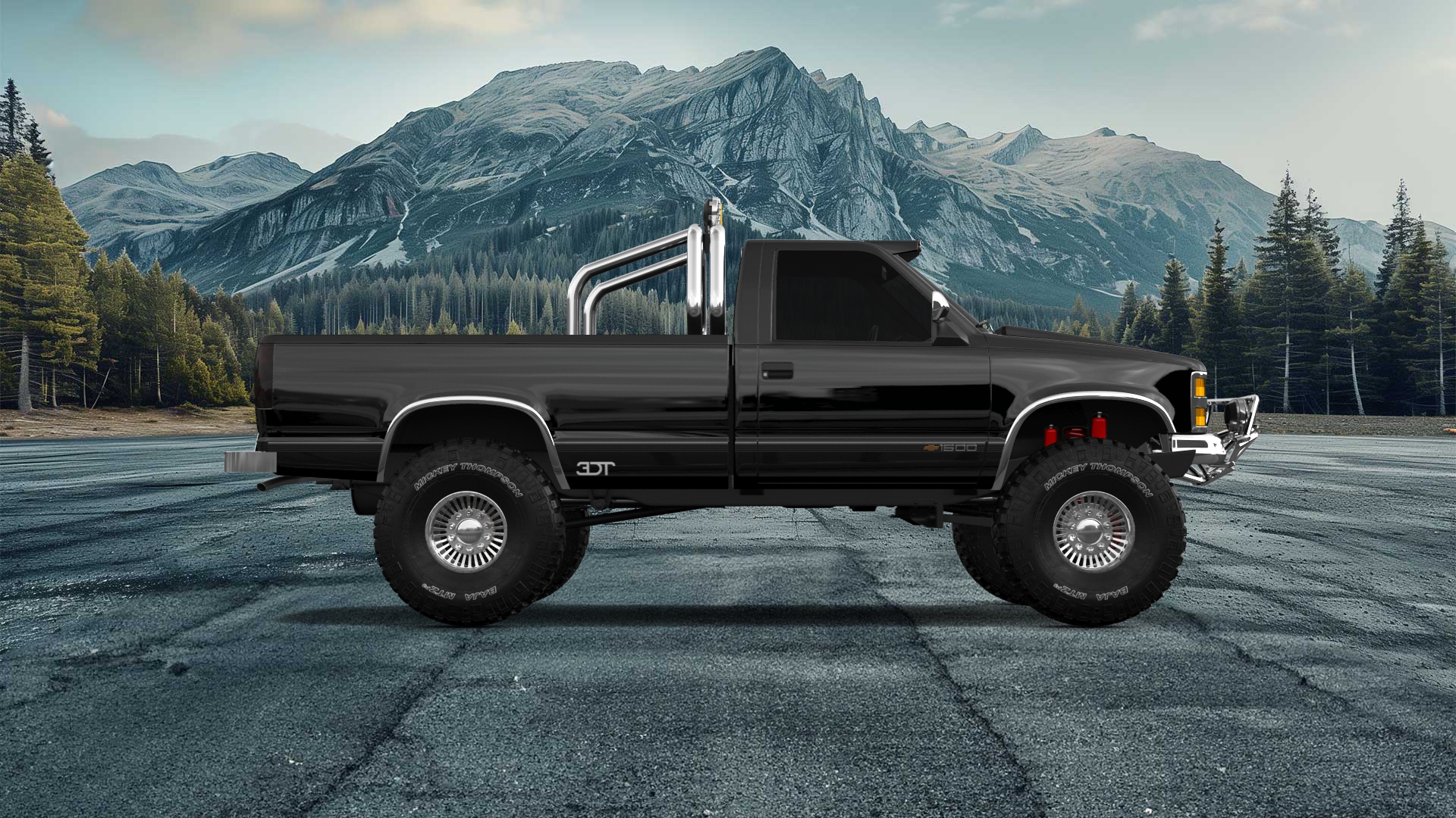 Chevrolet K1500 Regular Cab Fleetside Pickup 1988