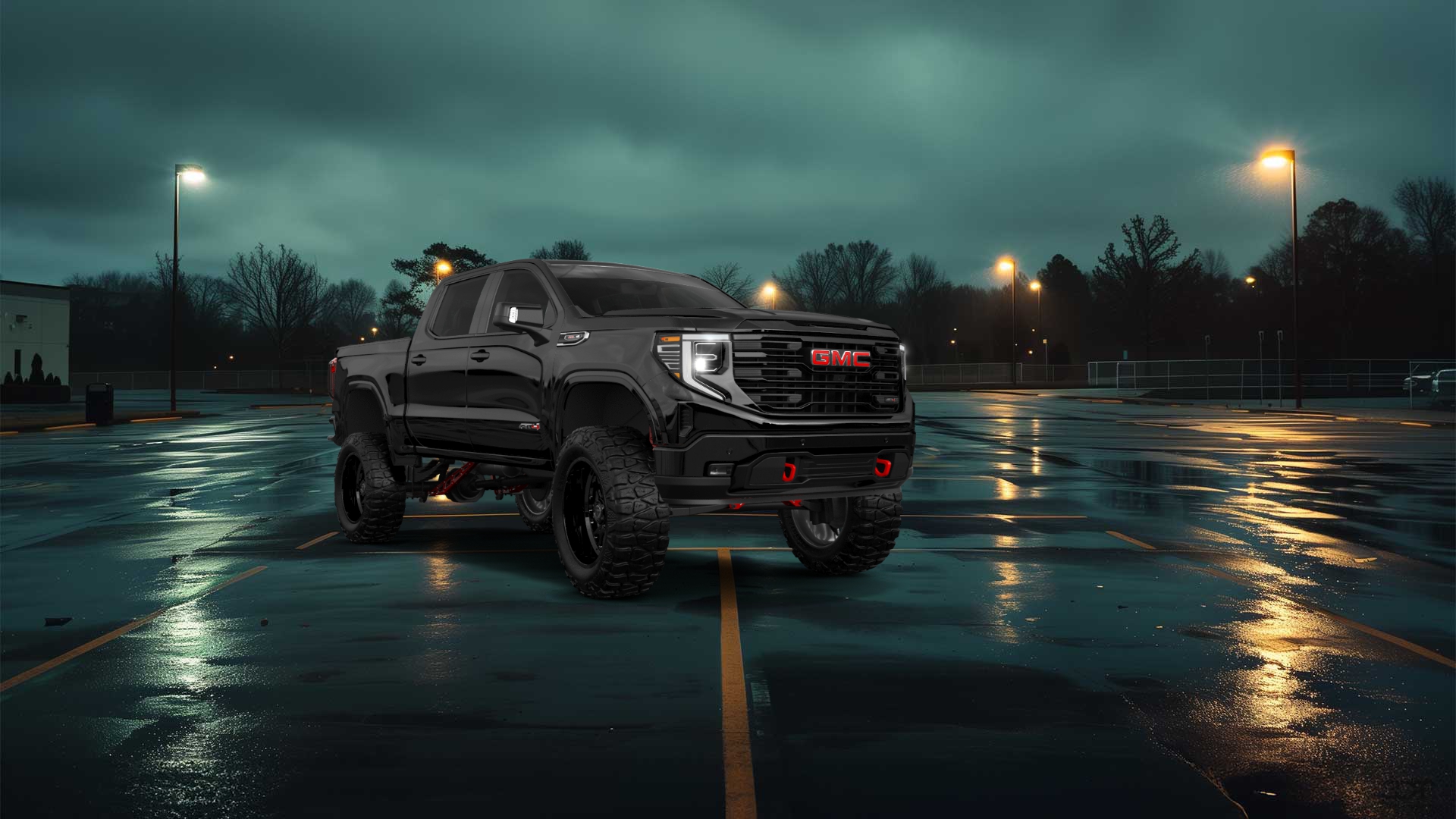 GMC Sierra 1500 Crew Cab 5.8 ft box 4 Door pickup truck 2023 tuning