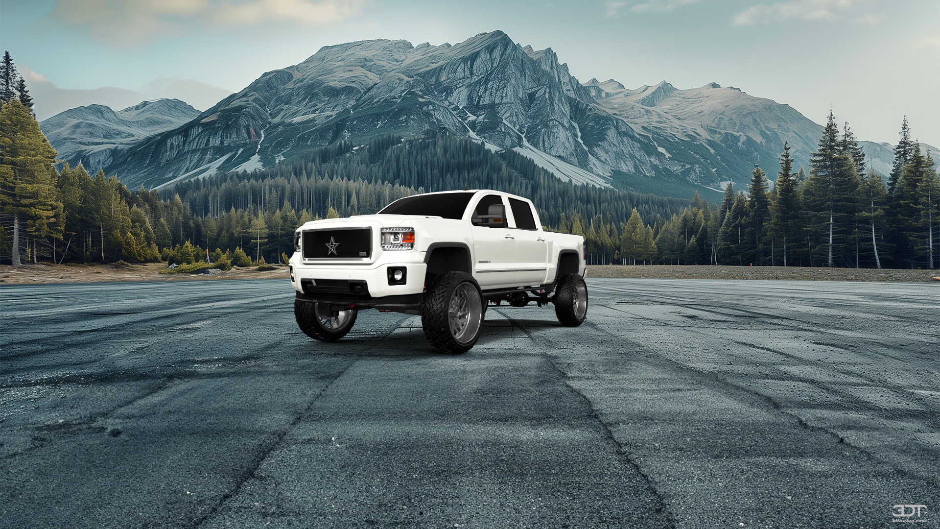 GMC Sierra 4 Door pickup truck 2014 tuning