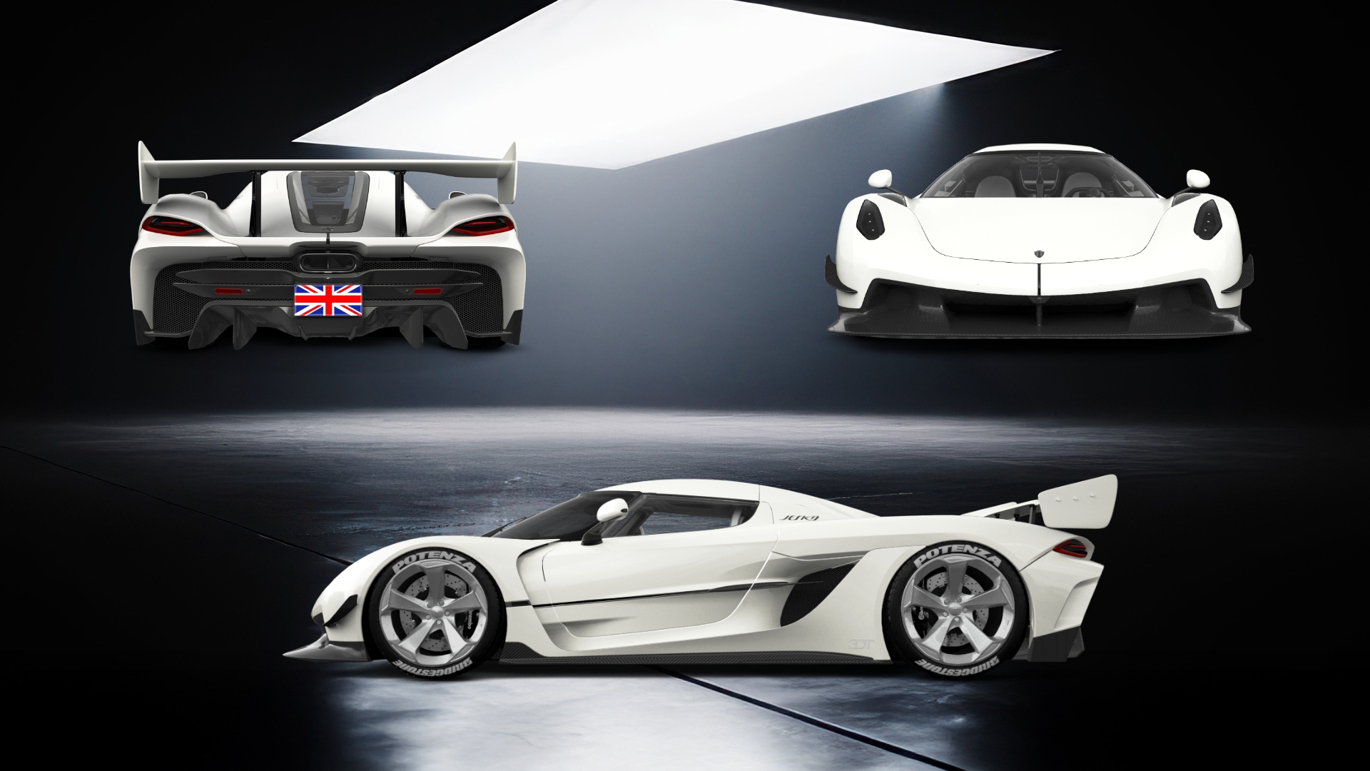 Koenigsegg Jesko 2 door targa top 2020 tuning