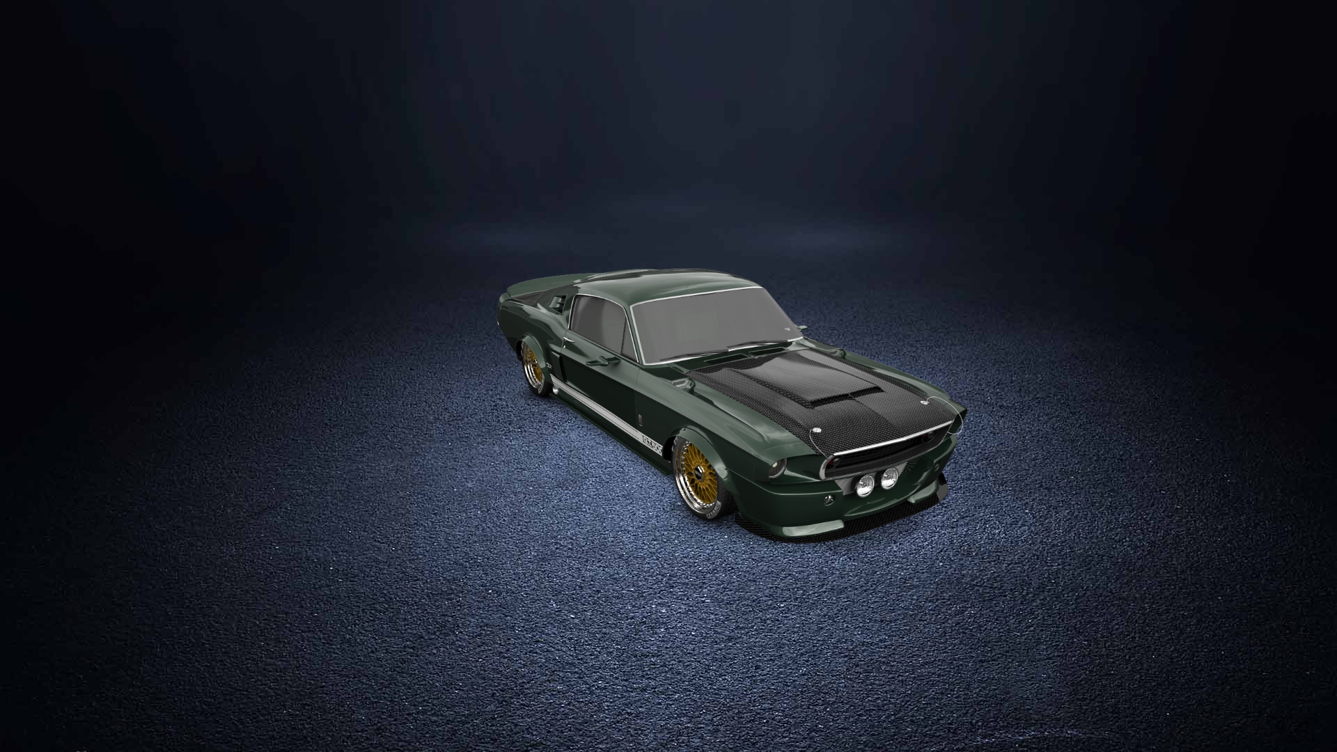 Mustang GT500 2 Door Coupe 1968