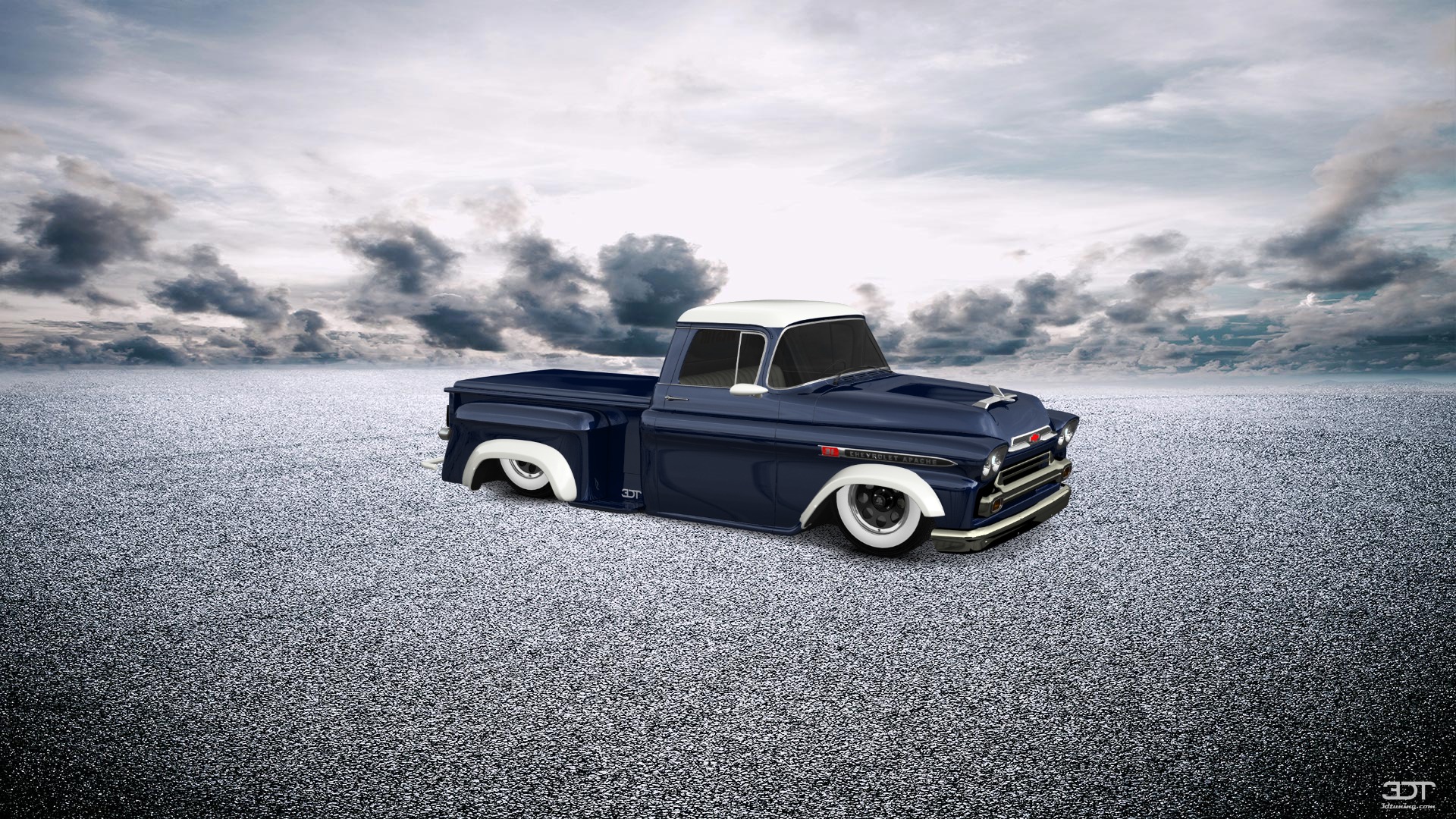 Chevrolet Apache Stepside 2 Door pickup truck 1959