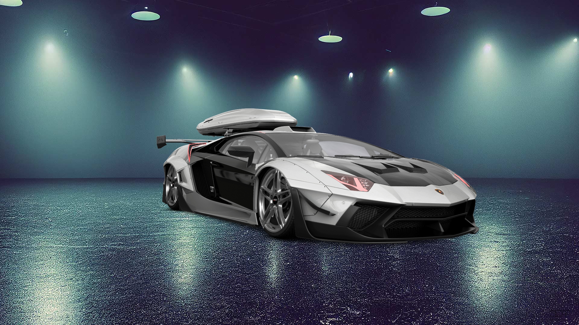 Lamborghini Aventador 2 Door Coupe 2012 tuning