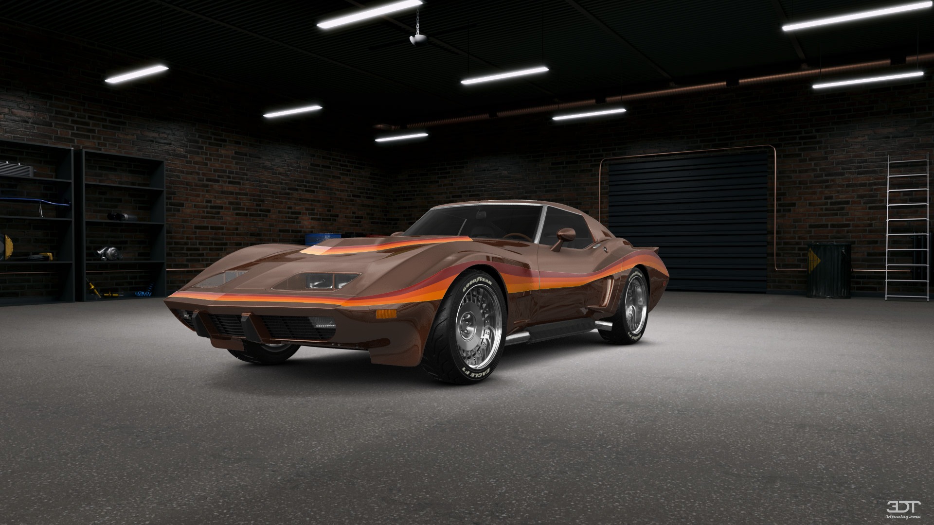 Tuning Chevrolet Corvette 2 Door Coupe 1968