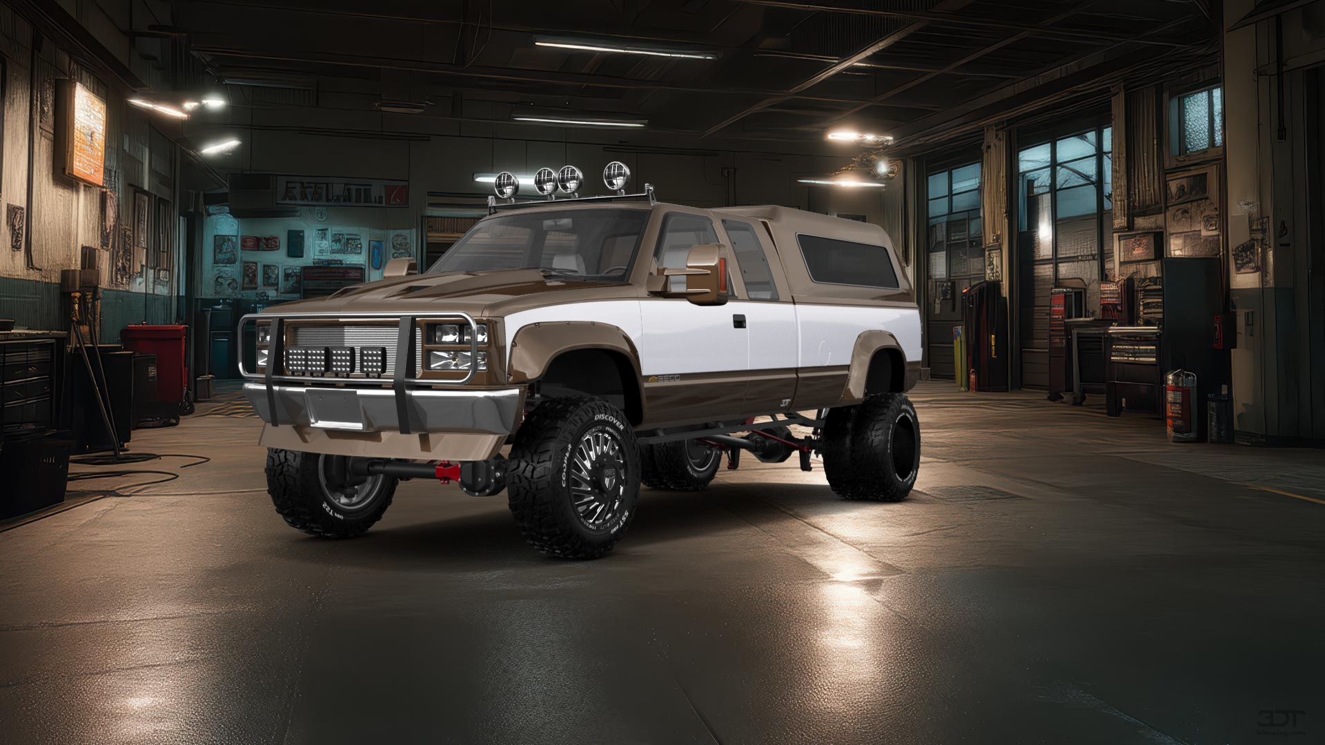 Chevrolet K3500 Extended Cab Pickup Truck 1988 tuning