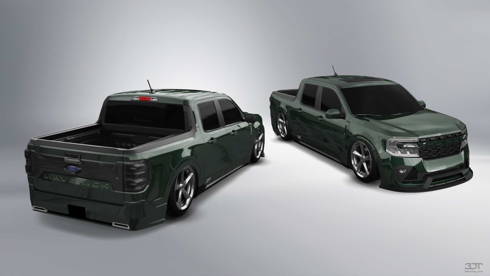 Ford Maverick 4 Door pickup truck 2022 tuning
