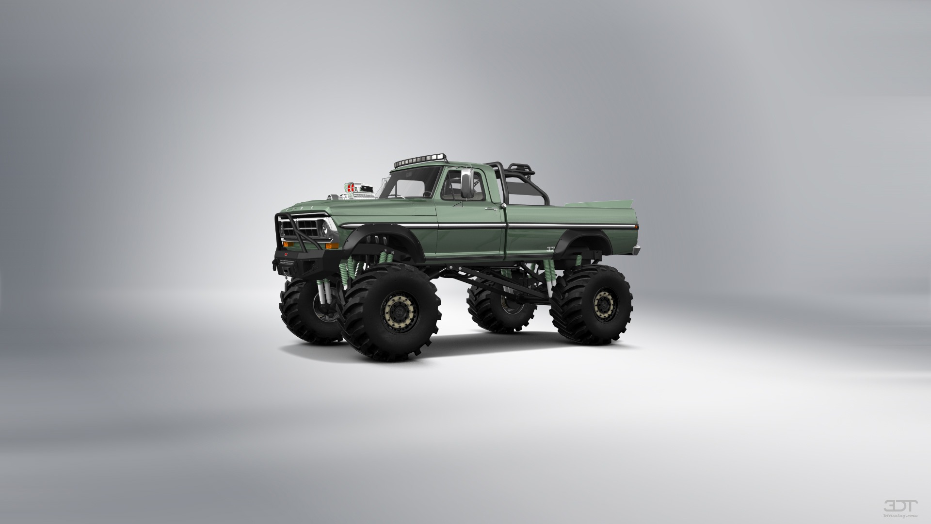 Ford F-250 2 Door pickup truck 1971 tuning