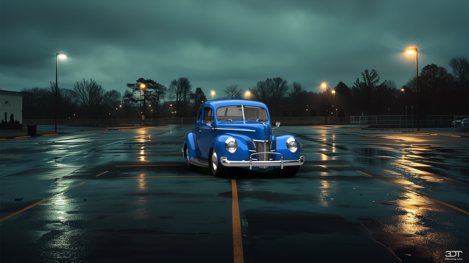 Ford De Luxe Coupe Liftback 1940 tuning