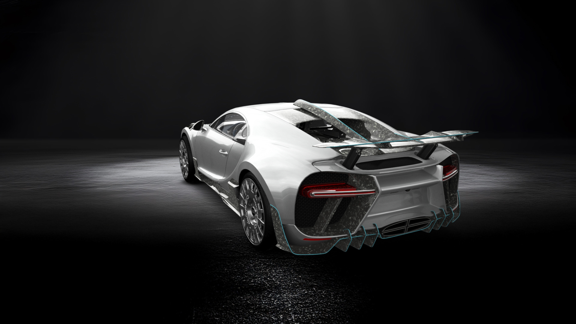 Bugatti Chiron 2 Door Coupe 2016
