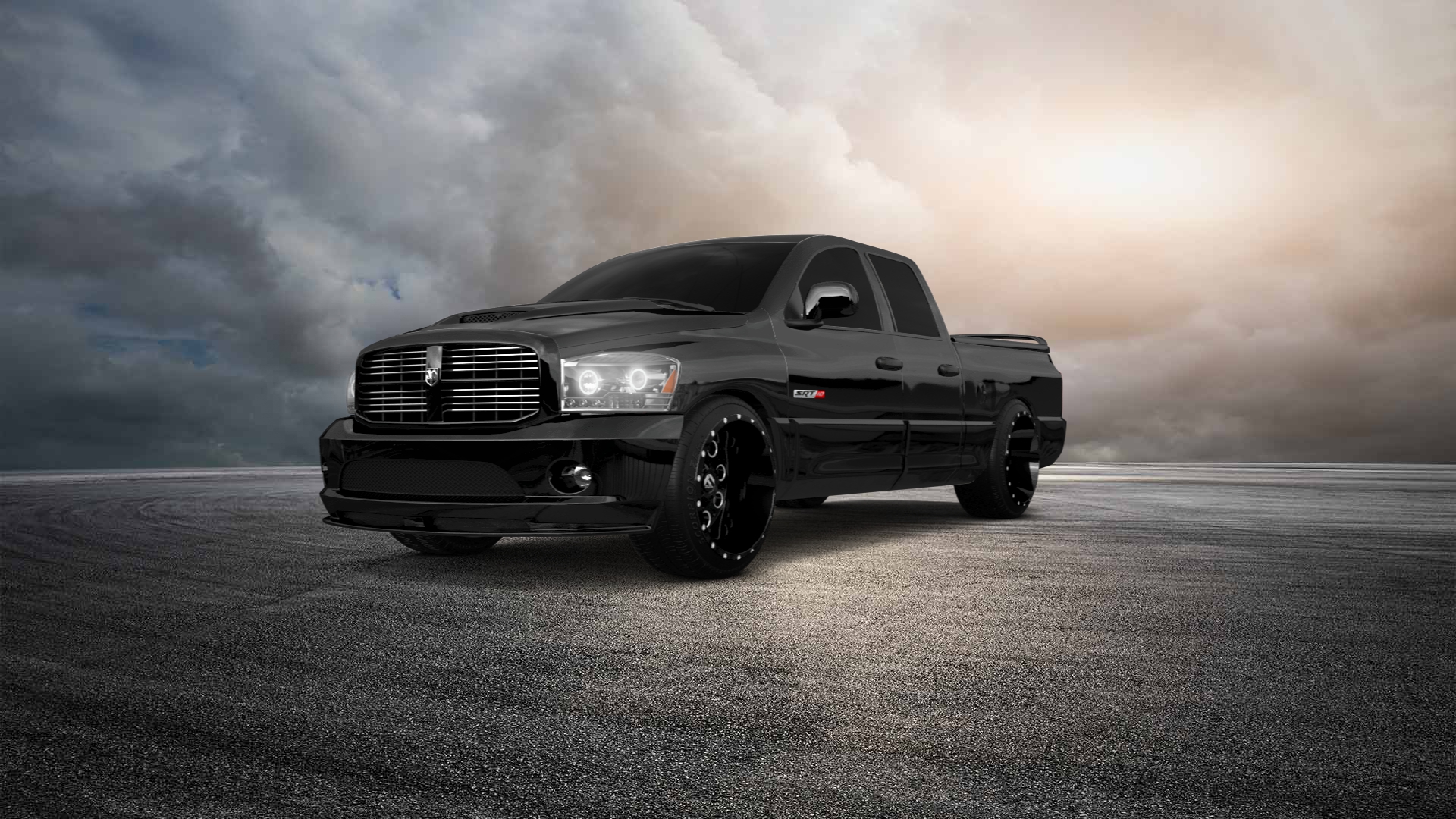 Dodge Ram 1500 Quad-Cab 4 Door pickup truck 2006