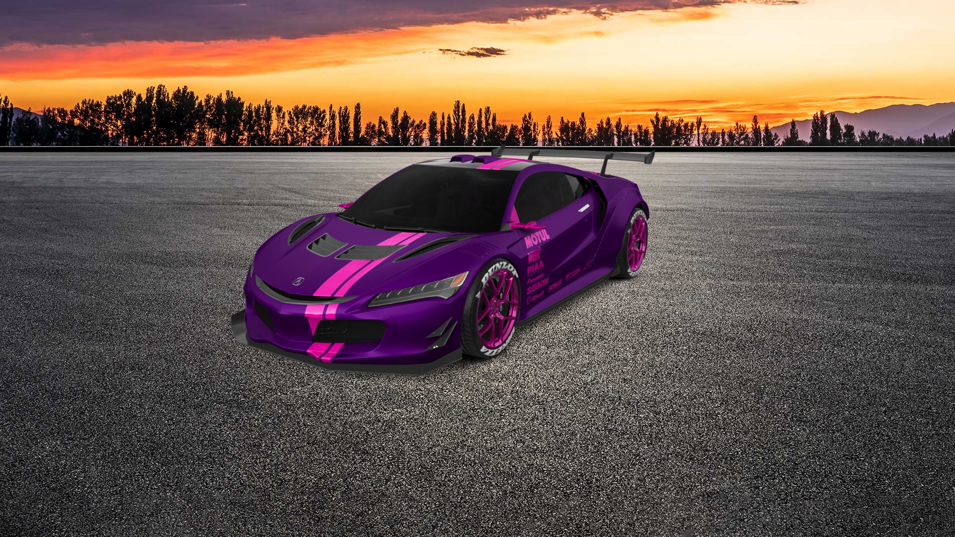 Acura NSX 2 Door Coupe 2017 tuning