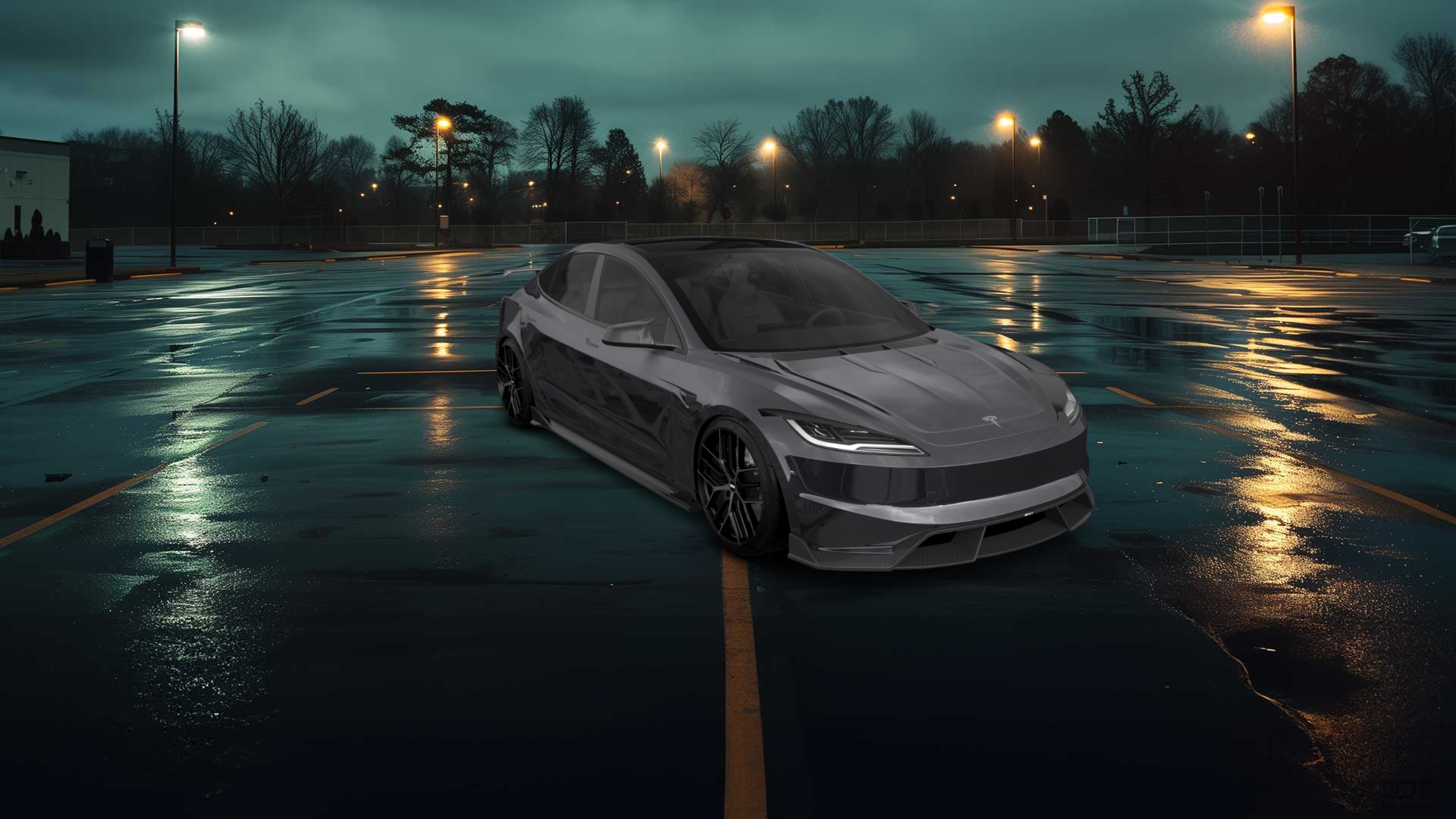 Tesla Model 3 4 Door Saloon 2023 tuning