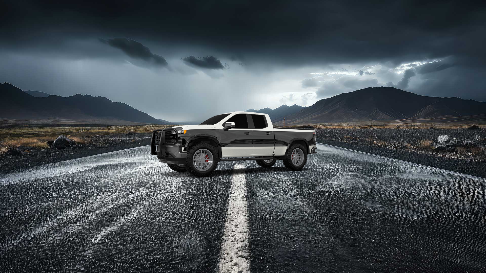 Chevrolet Silverado 1500 6.6 ft box 4 Door pickup truck 2021