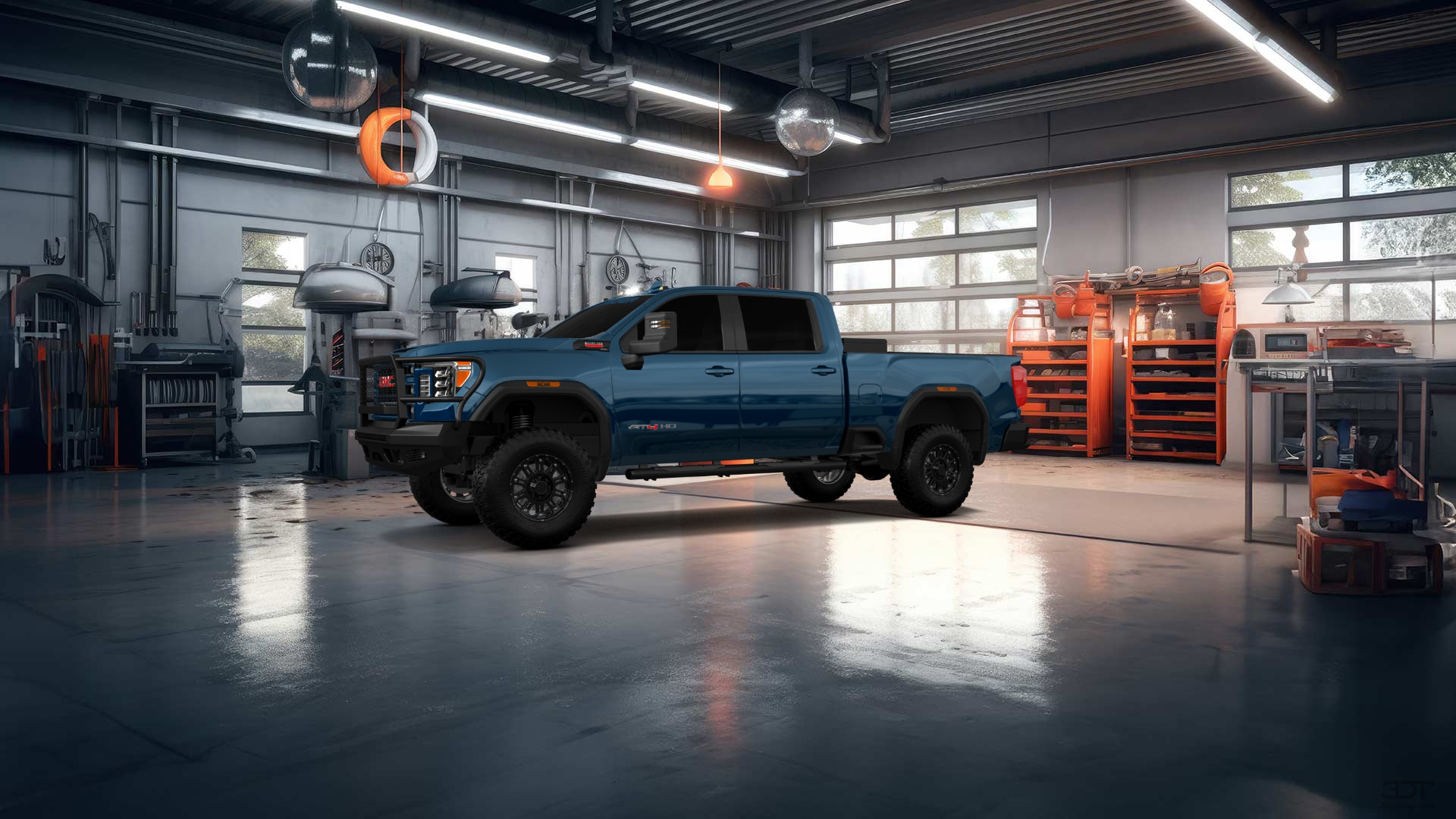 GMC Sierra 2500 HD 4 Door pickup truck 2020 tuning