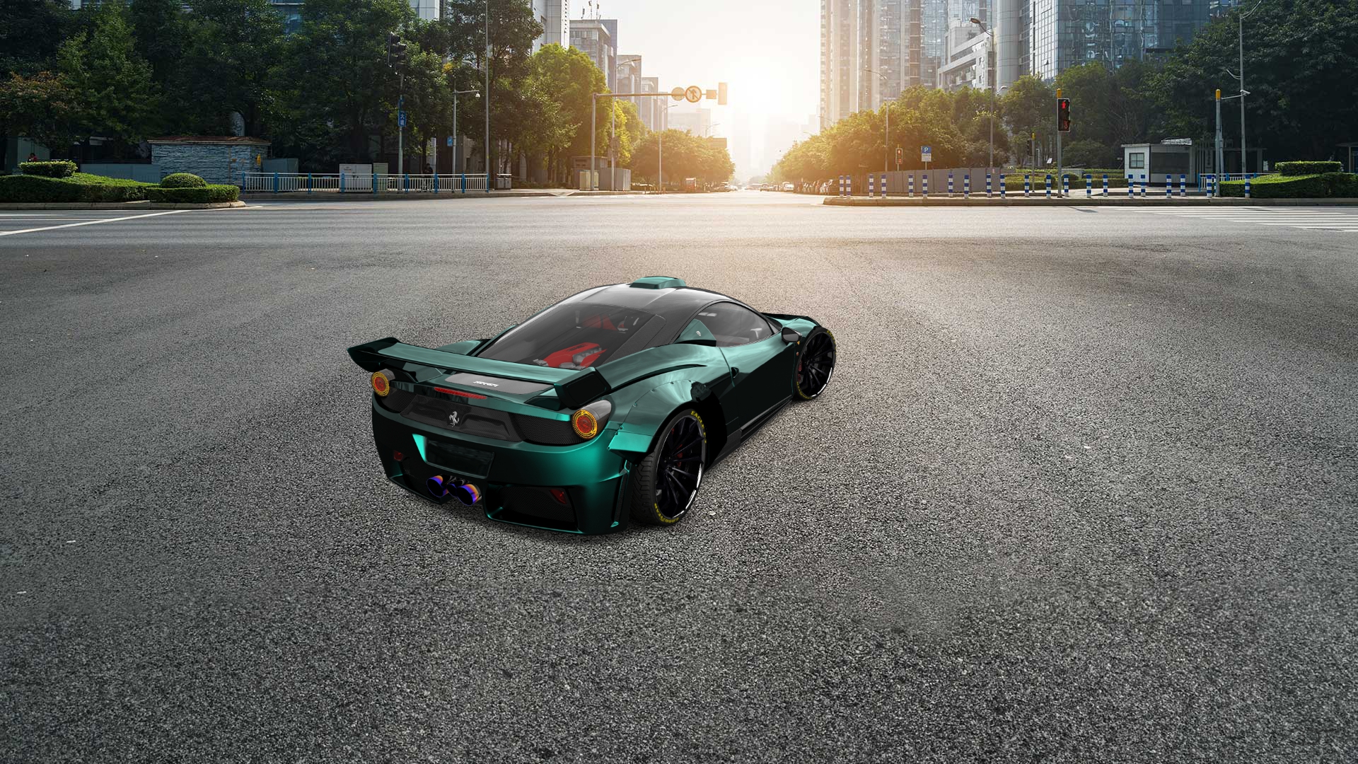 Ferrari 458 Italia 2 door spider 2010 tuning