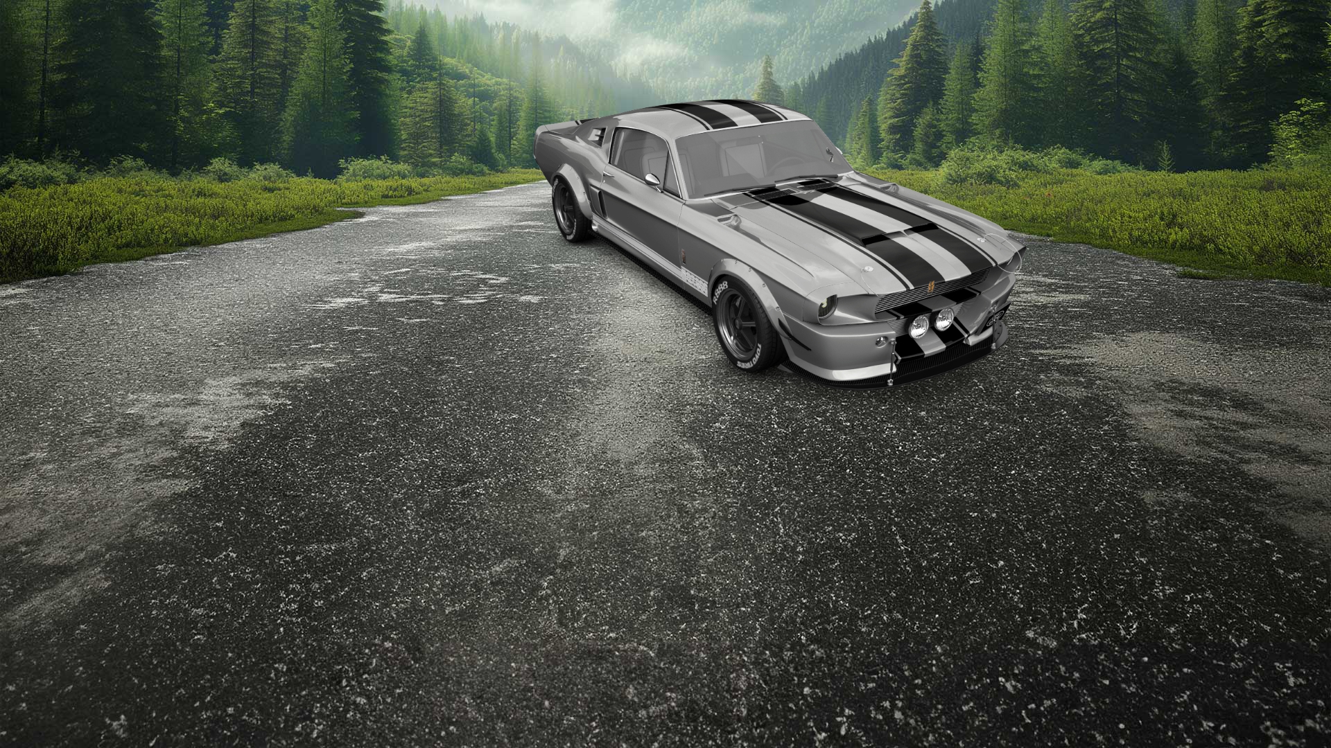 Mustang GT500 2 Door Coupe 1968