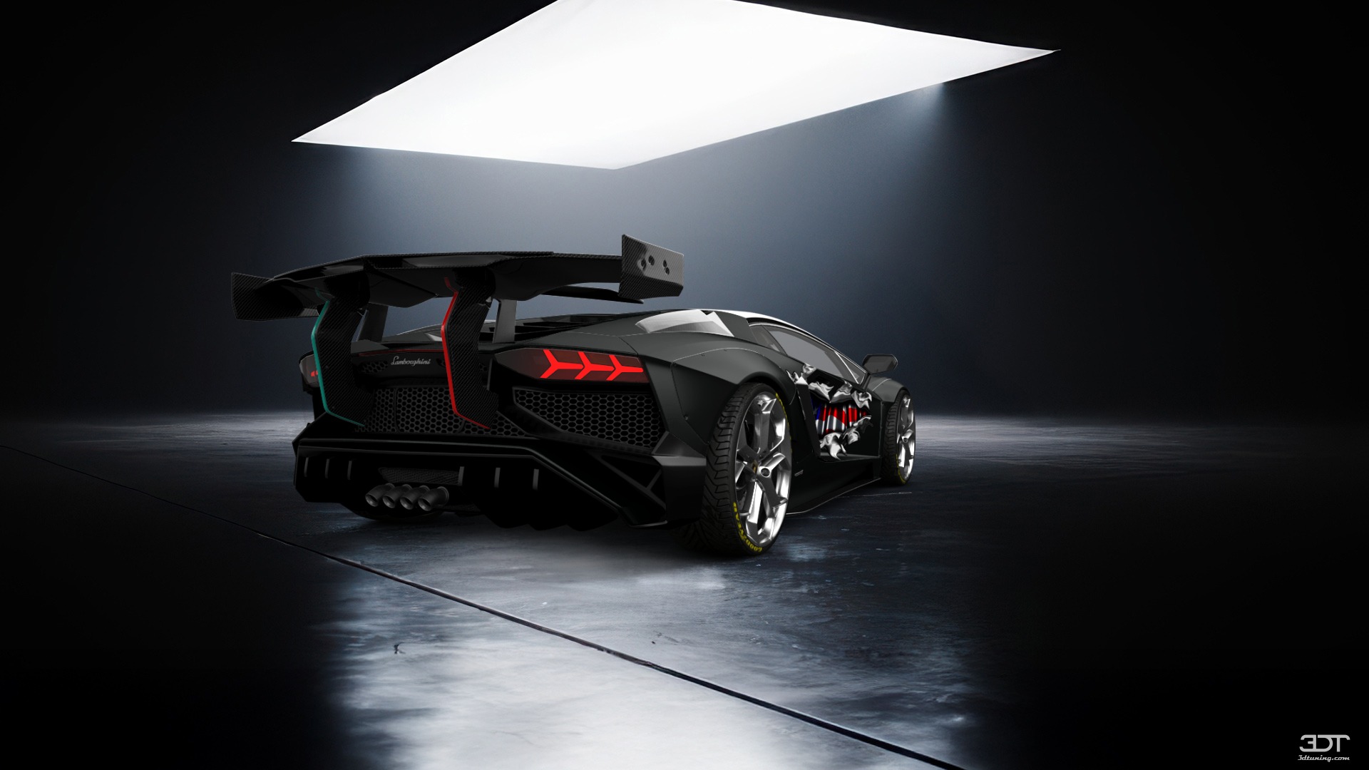 Lamborghini Aventador 2 Door Coupe 2012 tuning