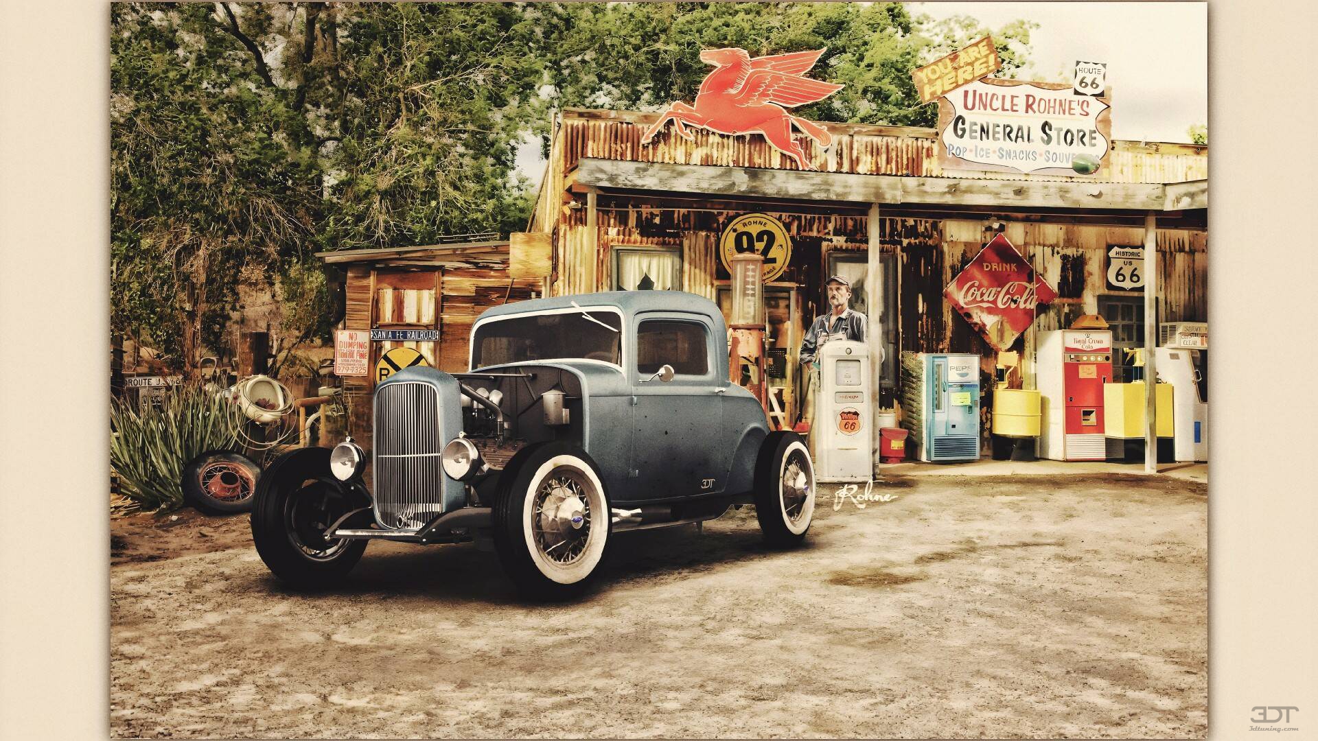 Ford Model B Deluxe 2 Door Coupe 1932