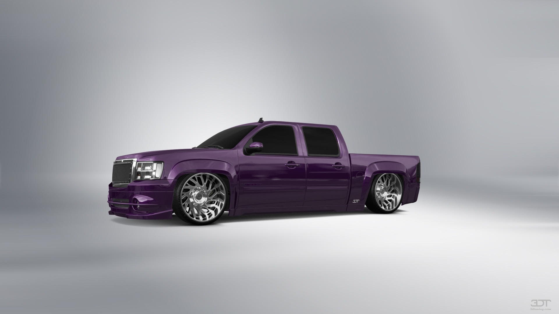 GMC Sierra 1500 Crew Cab 5.8 ft box 4 Door pickup truck 2007 tuning