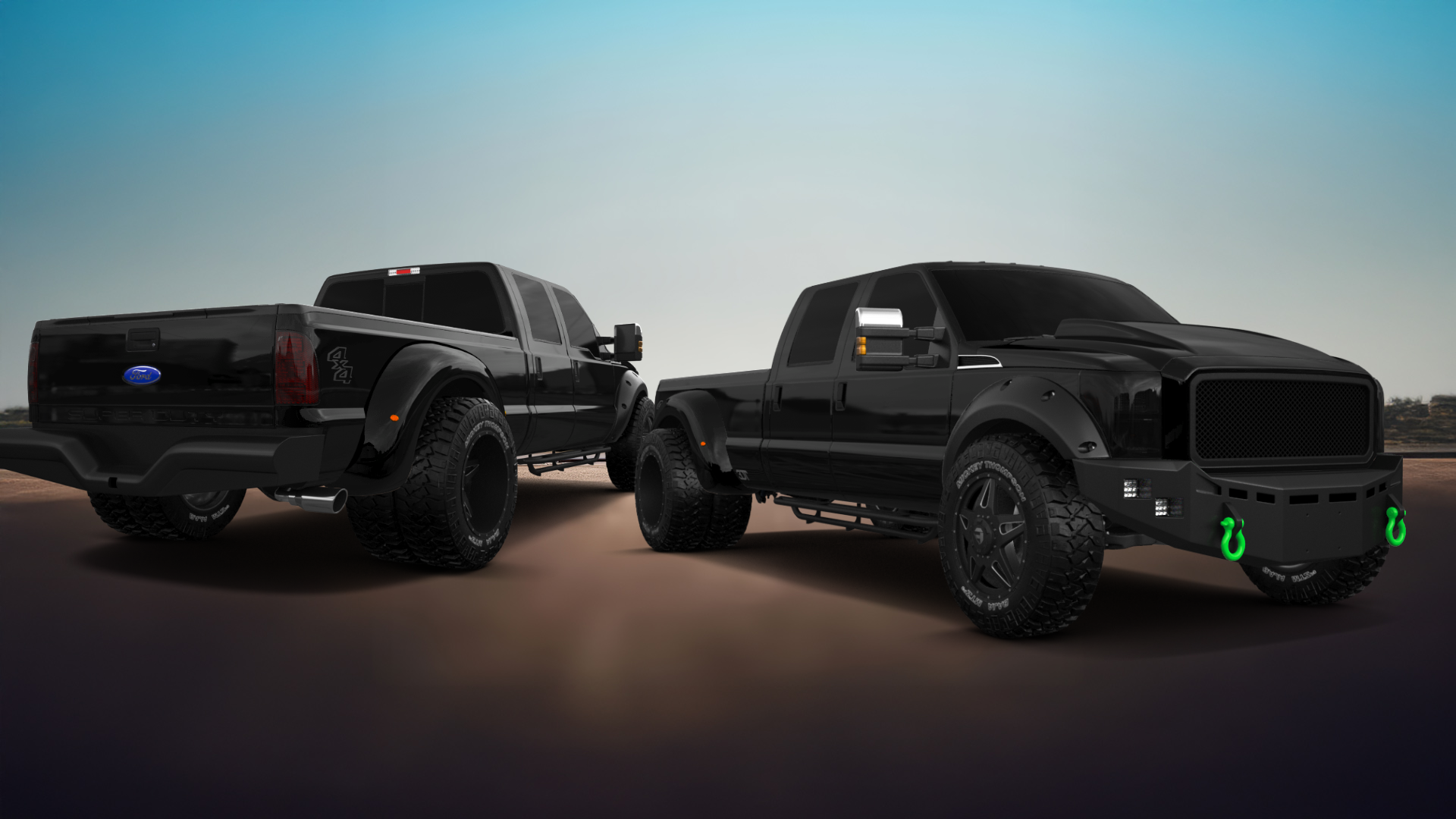 Ford F-350 DRW 4 Door pickup truck 2013 tuning